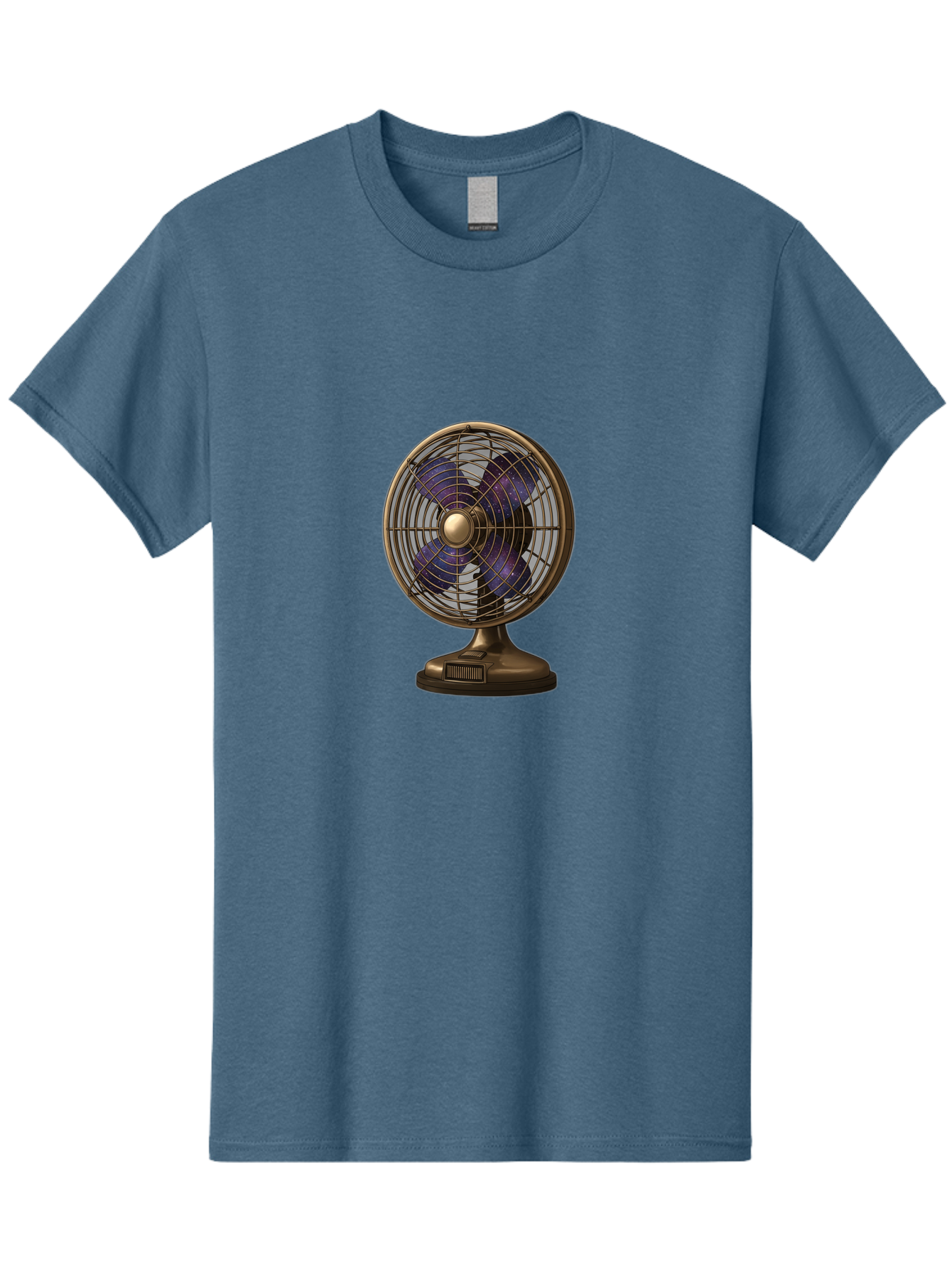 Desk-Fan Men'S Graphic Tee, 100% Cotton, Comfortable Casual Summer Wear, Machine Washable, Vintage Camera, Old Camera, Antique Camera, Black Camera, Classic Photography, Photography Equipment, Nostalgic Device, Film Camera, Camera Art Bam249
