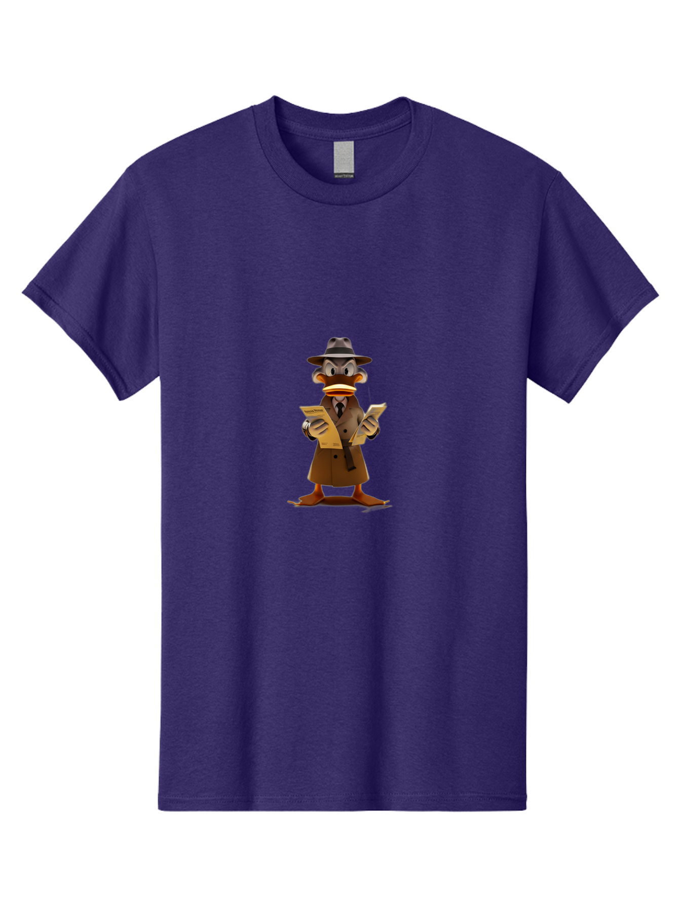 Detective-Duck-2 Men'S Graphic Tee, 100% Cotton, Comfortable Casual Summer Wear, Machine Washable, Vintage Camera, Old Camera, Antique Camera, Black Camera, Classic Photography, Photography Equipment, Nostalgic Device, Film Camera, Camera Art Bam252