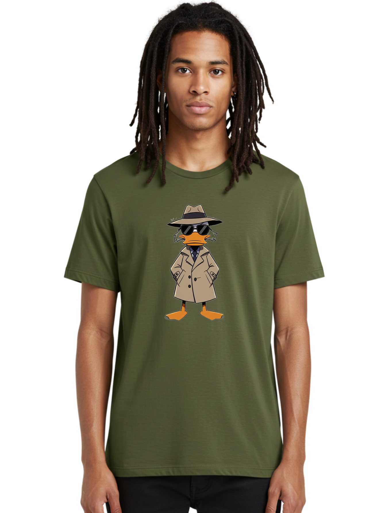 Detective-Duck Men'S Graphic Tee, 100% Cotton, Comfortable Casual Summer Wear, Machine Washable, Vintage Camera, Old Camera, Antique Camera, Black Camera, Classic Photography, Photography Equipment, Nostalgic Device, Film Camera, Camera Art Bam253