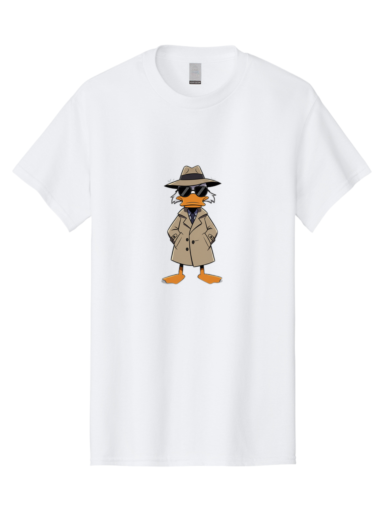 Detective-Duck Men'S Graphic Tee, 100% Cotton, Comfortable Casual Summer Wear, Machine Washable, Vintage Camera, Old Camera, Antique Camera, Black Camera, Classic Photography, Photography Equipment, Nostalgic Device, Film Camera, Camera Art Bam253