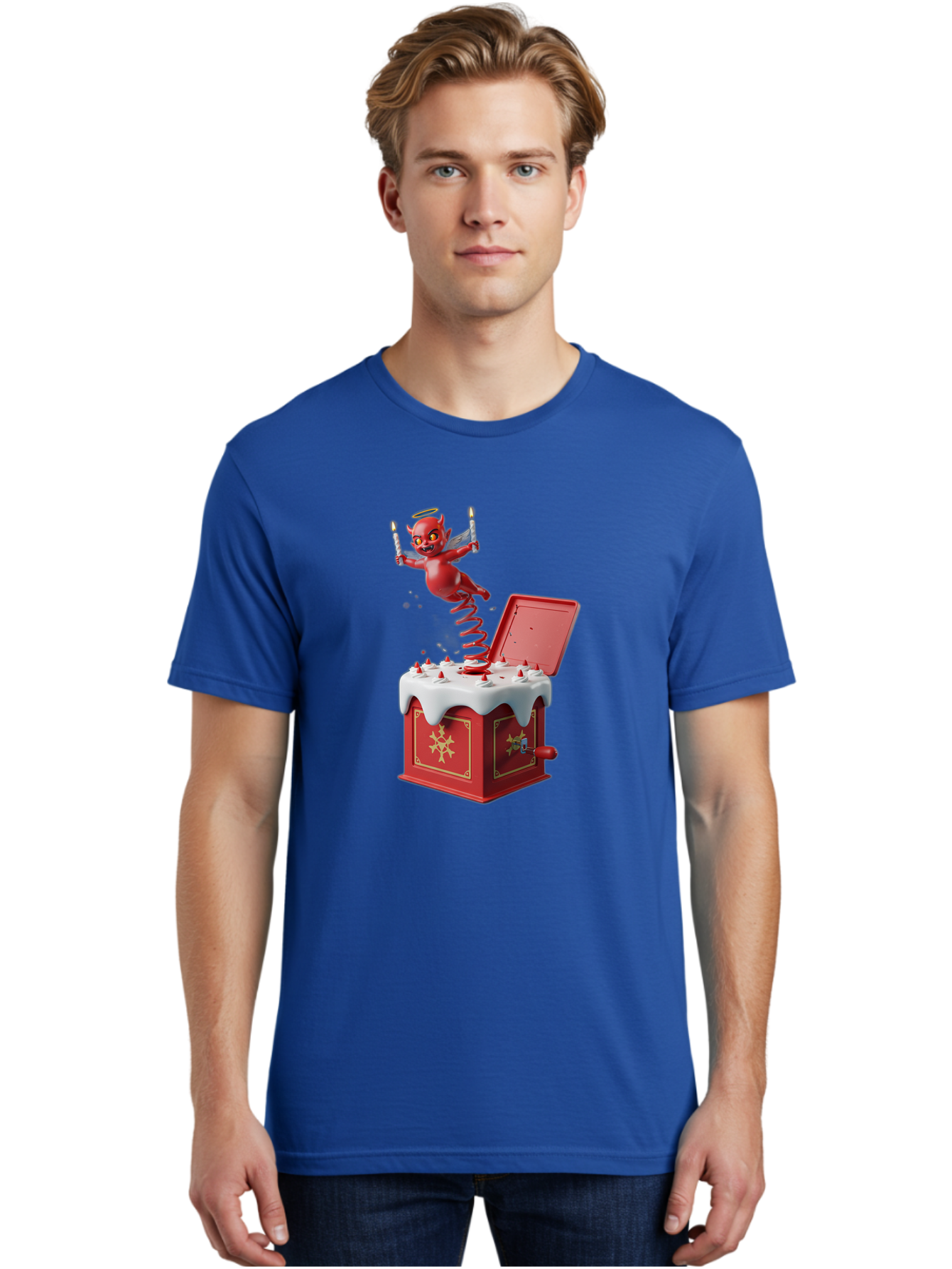 Devil-Jack-In-The-Box Men'S Graphic Tee, 100% Cotton, Comfortable Casual Summer Wear, Machine Washable, Vintage Camera, Old Camera, Antique Camera, Black Camera, Classic Photography, Photography Equipment, Nostalgic Device, Film Camera, Bam255