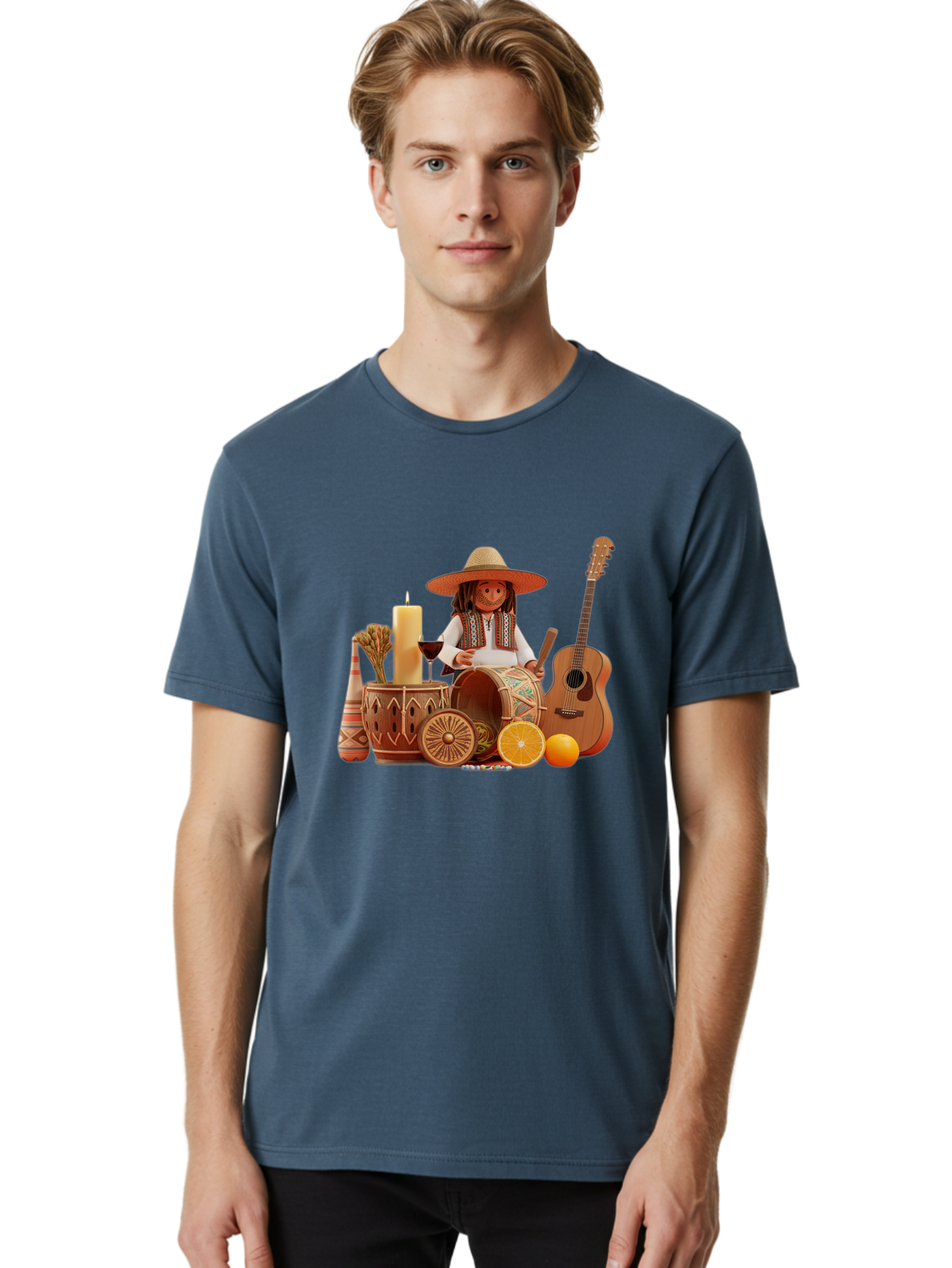 Dia-De-Los-Muertos Men'S Graphic Tee, 100% Cotton, Comfortable Casual Summer Wear, Machine Washable, Vintage Camera, Old Camera, Antique Camera, Black Camera, Classic Photography, Photography Equipment, Nostalgic Device, Film Camera, Bam256