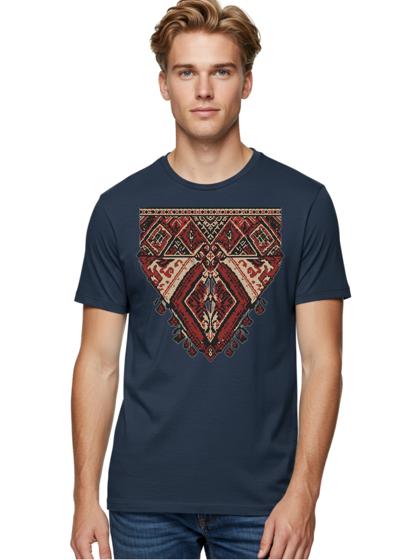 Diamond-Patterned-Rug Men'S Graphic Tee, 100% Cotton, Comfortable Casual Summer Wear, Machine Washable, Vintage Camera, Old Camera, Antique Camera, Black Camera, Classic Photography, Photography Equipment, Nostalgic Device, Film Camera, Bam259