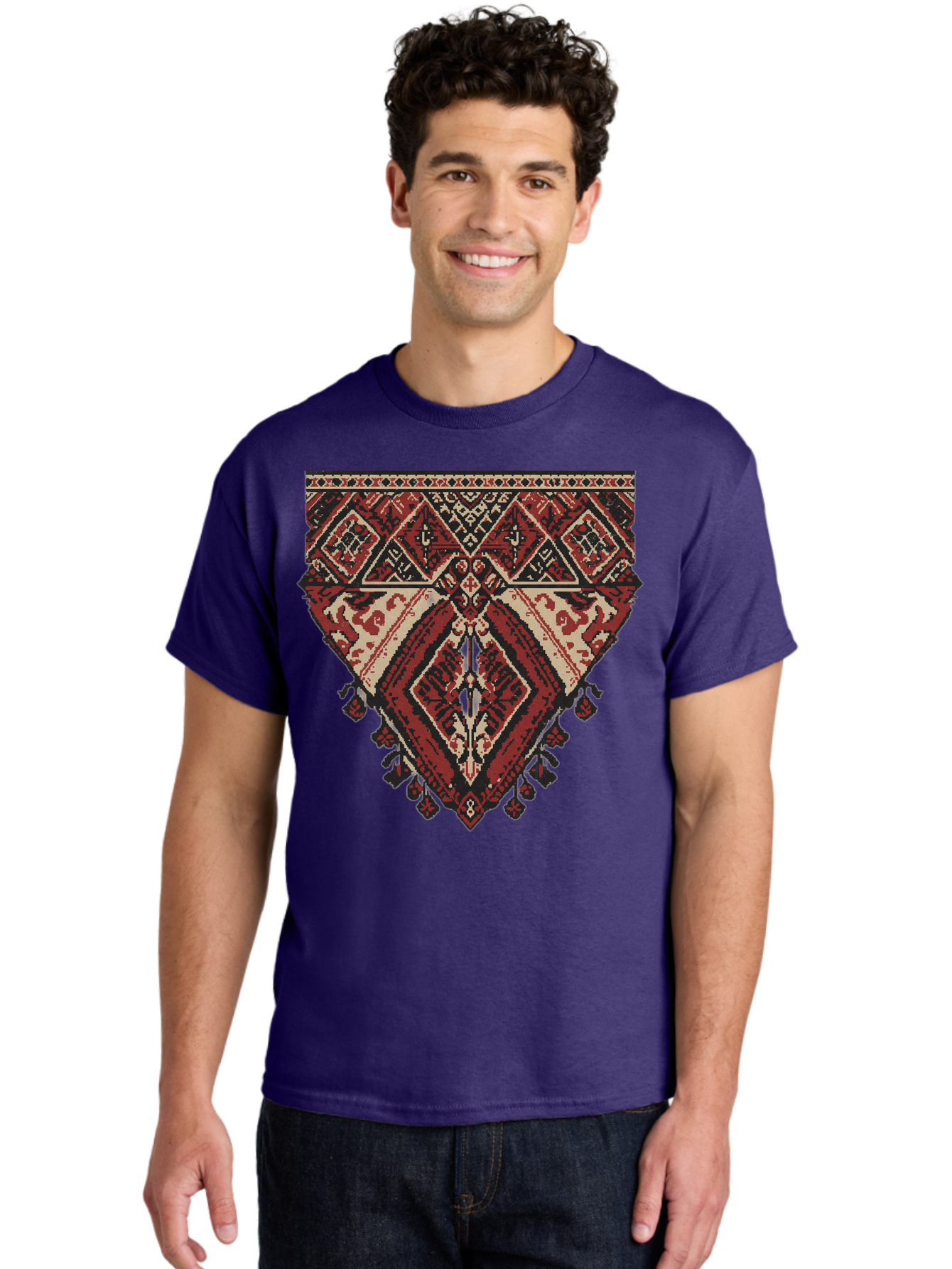 Diamond-Patterned-Rug Men'S Graphic Tee, 100% Cotton, Comfortable Casual Summer Wear, Machine Washable, Vintage Camera, Old Camera, Antique Camera, Black Camera, Classic Photography, Photography Equipment, Nostalgic Device, Film Camera, Bam259
