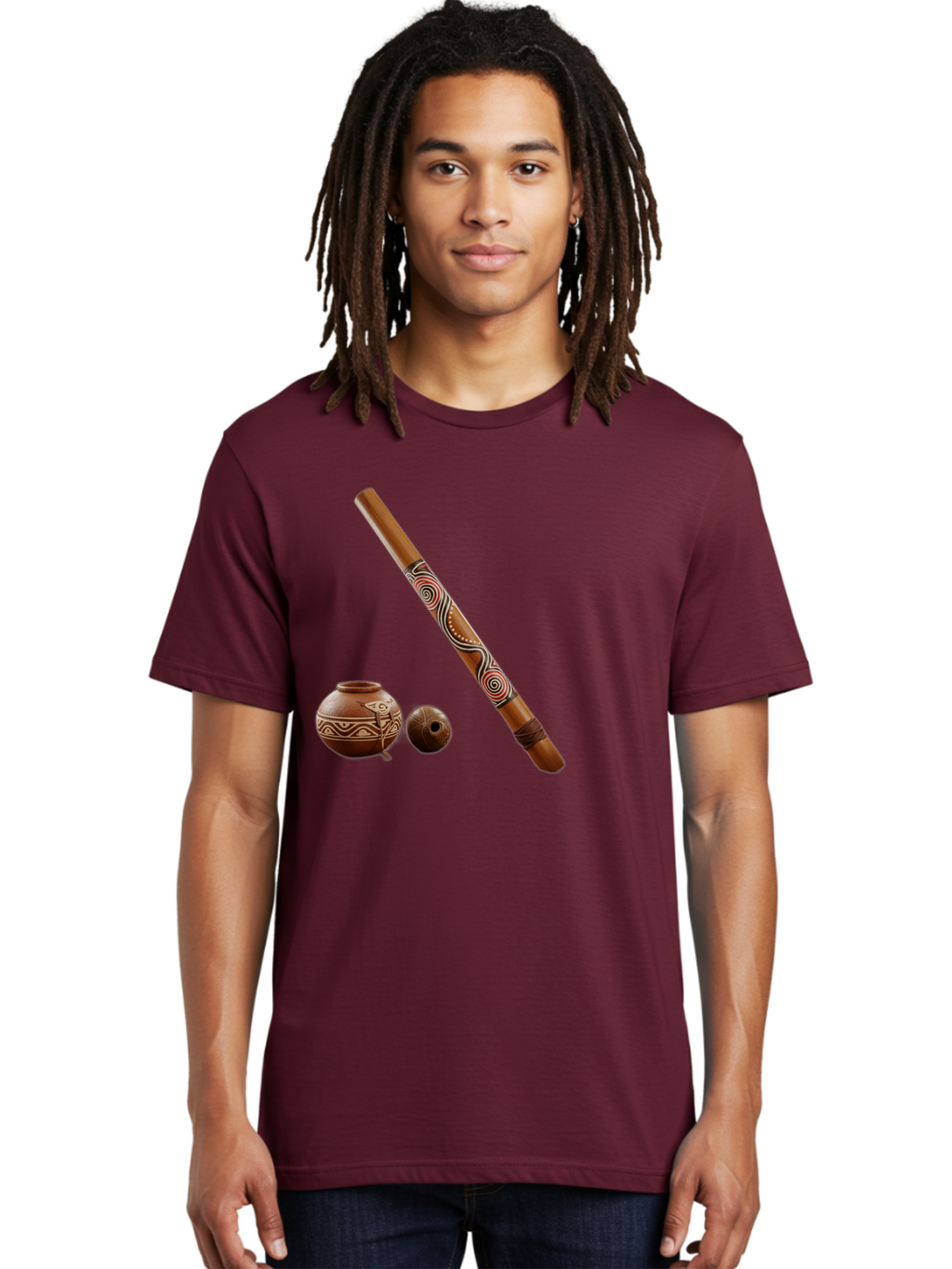 Didgeridoo Men'S Graphic Tee, 100% Cotton, Comfortable Casual Summer Wear, Machine Washable, Vintage Camera, Old Camera, Antique Camera, Black Camera, Classic Photography, Photography Equipment, Nostalgic Device, Film Camera, Camera Art Bam260