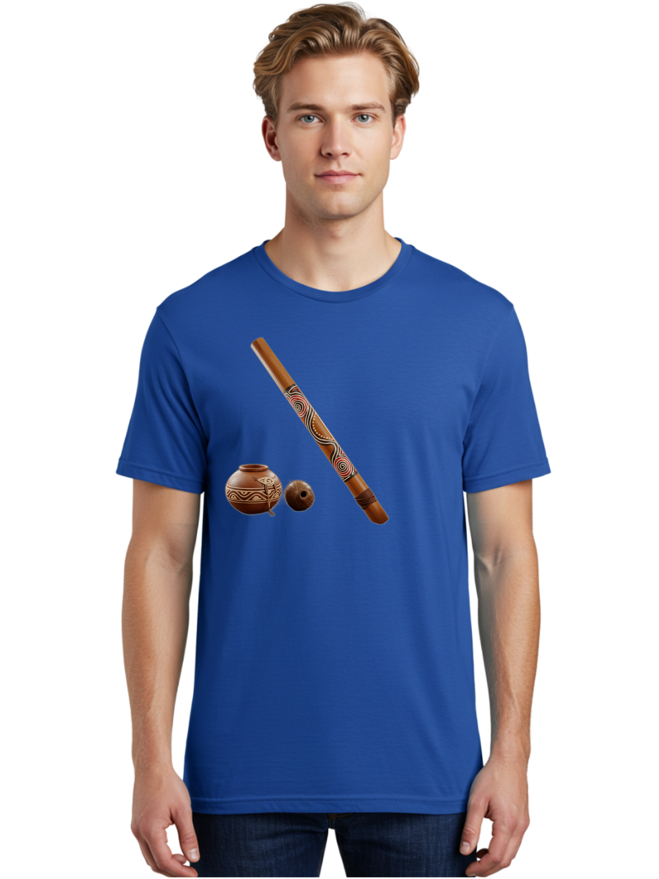 Didgeridoo Men'S Graphic Tee, 100% Cotton, Comfortable Casual Summer Wear, Machine Washable, Vintage Camera, Old Camera, Antique Camera, Black Camera, Classic Photography, Photography Equipment, Nostalgic Device, Film Camera, Camera Art Bam260