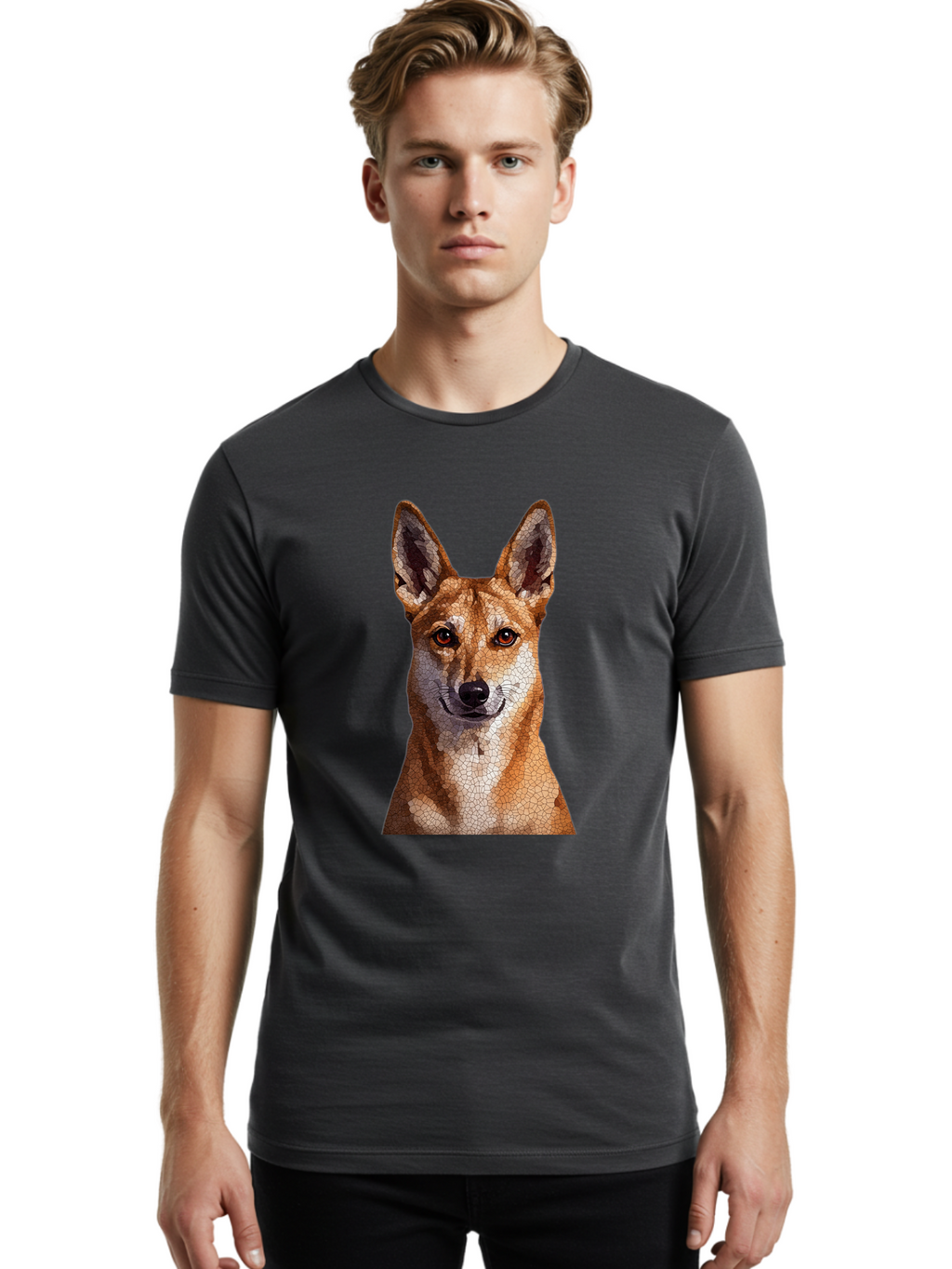 Dingo Men'S Graphic Tee, 100% Cotton, Comfortable Casual Summer Wear, Machine Washable, Vintage Camera, Old Camera, Antique Camera, Black Camera, Classic Photography, Photography Equipment, Nostalgic Device, Film Camera, Camera Art Bam261