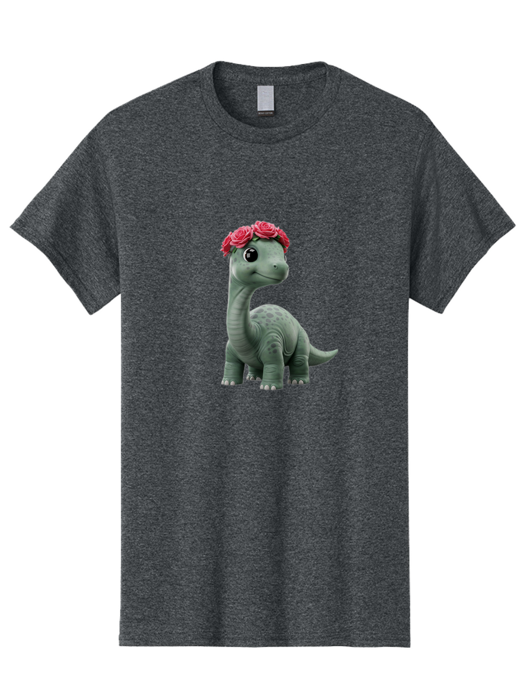 Dino-With-Flowers-Crown Men'S Graphic Tee, 100% Cotton, Comfortable Casual Summer Wear, Machine Washable, Vintage Camera, Old Camera, Antique Camera, Black Camera, Classic Photography, Photography Equipment, Nostalgic Device, Film Camera, Bam262