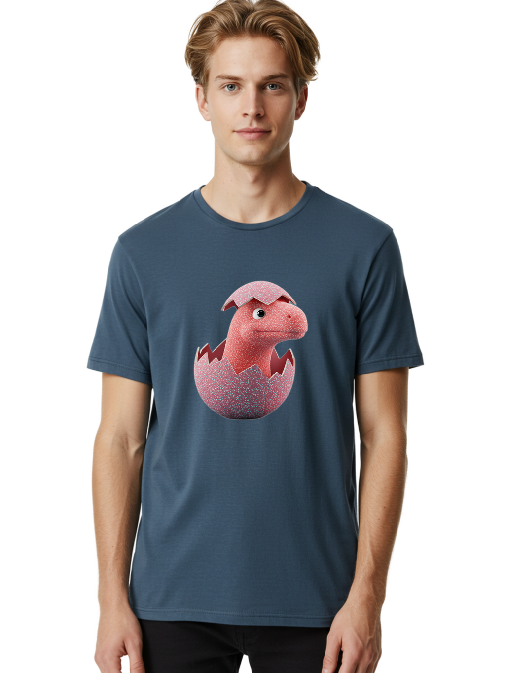 Dinosaur-Hatching-1 Men'S Graphic Tee, 100% Cotton, Comfortable Casual Summer Wear, Machine Washable, Vintage Camera, Old Camera, Antique Camera, Black Camera, Classic Photography, Photography Equipment, Nostalgic Device, Film Camera, Bam263