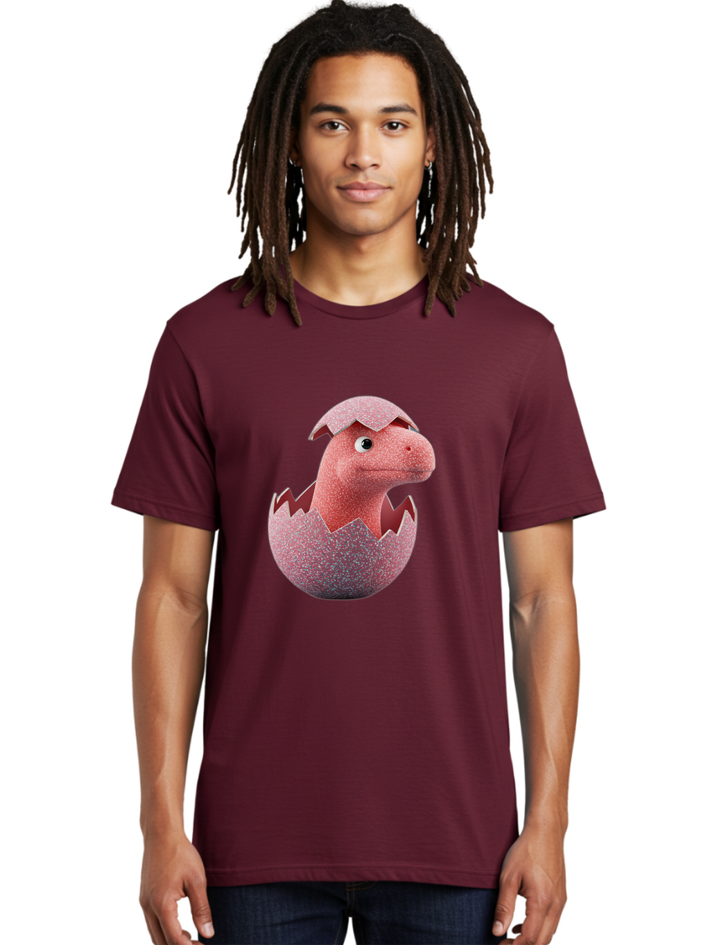 Dinosaur-Hatching-1 Men'S Graphic Tee, 100% Cotton, Comfortable Casual Summer Wear, Machine Washable, Vintage Camera, Old Camera, Antique Camera, Black Camera, Classic Photography, Photography Equipment, Nostalgic Device, Film Camera, Bam263