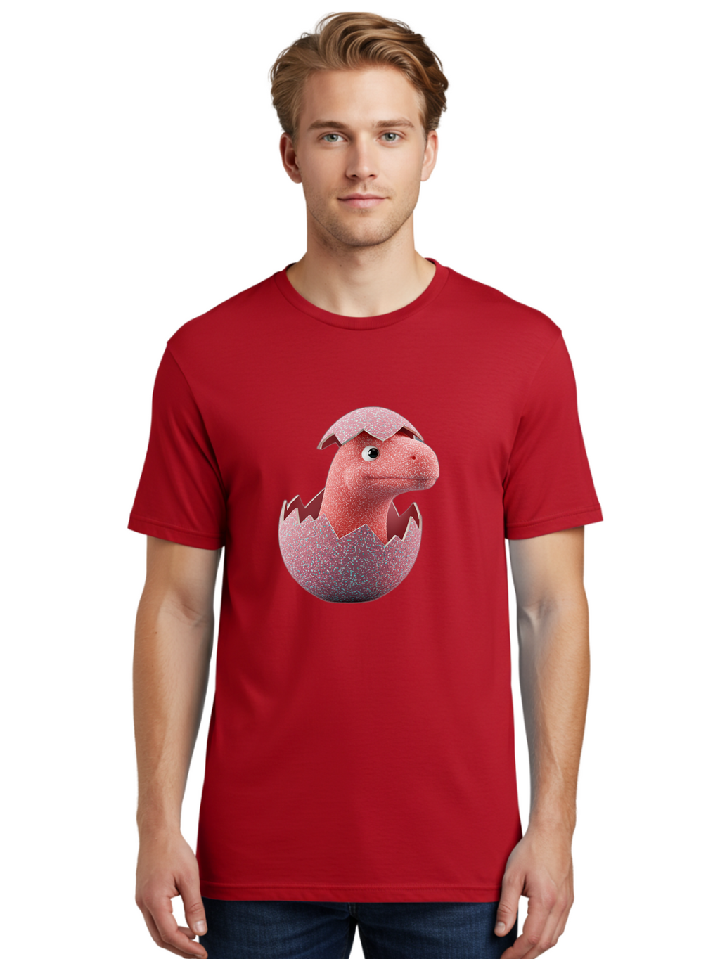Dinosaur-Hatching-1 Men'S Graphic Tee, 100% Cotton, Comfortable Casual Summer Wear, Machine Washable, Vintage Camera, Old Camera, Antique Camera, Black Camera, Classic Photography, Photography Equipment, Nostalgic Device, Film Camera, Bam263