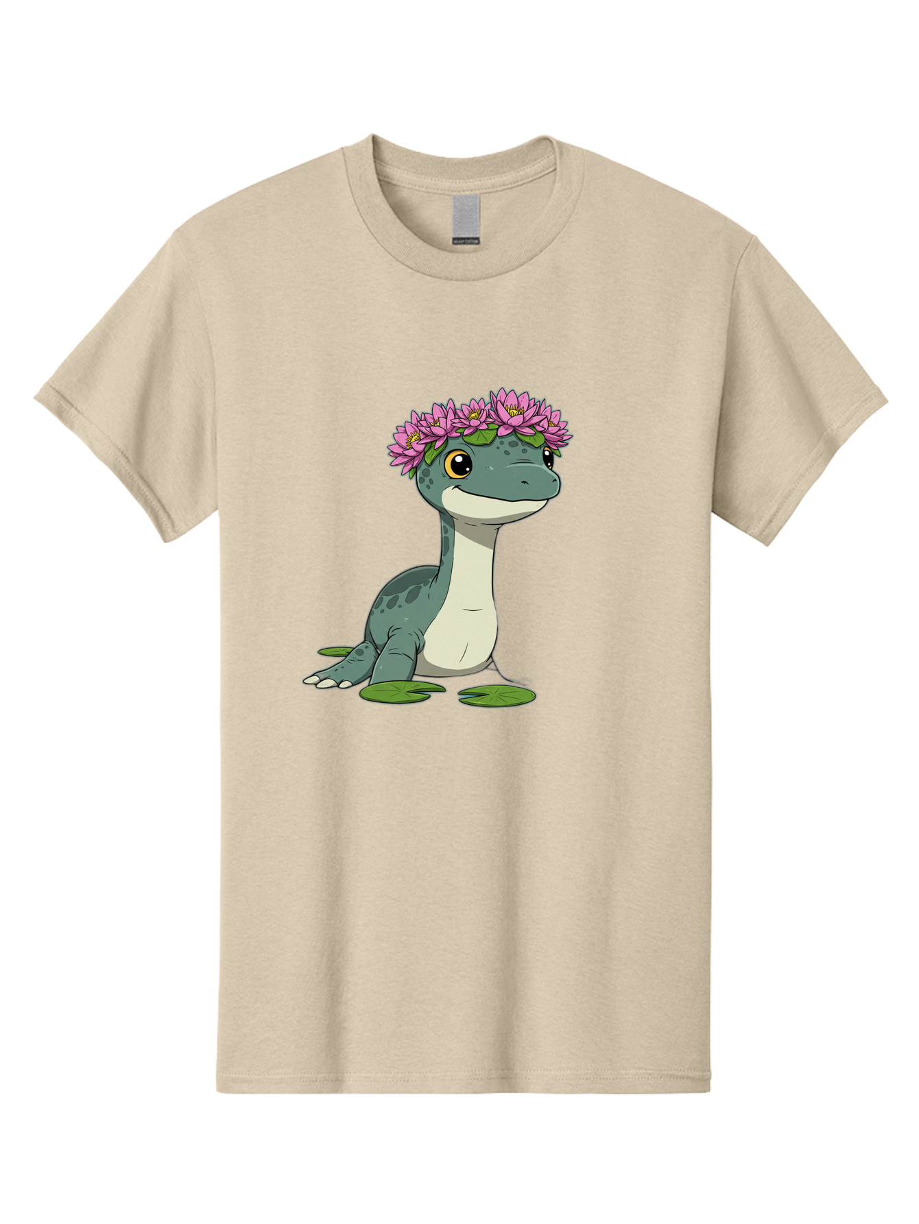 Dinosaur-With-Flower-Wreath Men'S Graphic Tee, 100% Cotton, Comfortable Casual Summer Wear, Machine Washable, Vintage Camera, Old Camera, Antique Camera, Black Camera, Classic Photography, Photography Equipment, Nostalgic Device, Film Camera, Bam270
