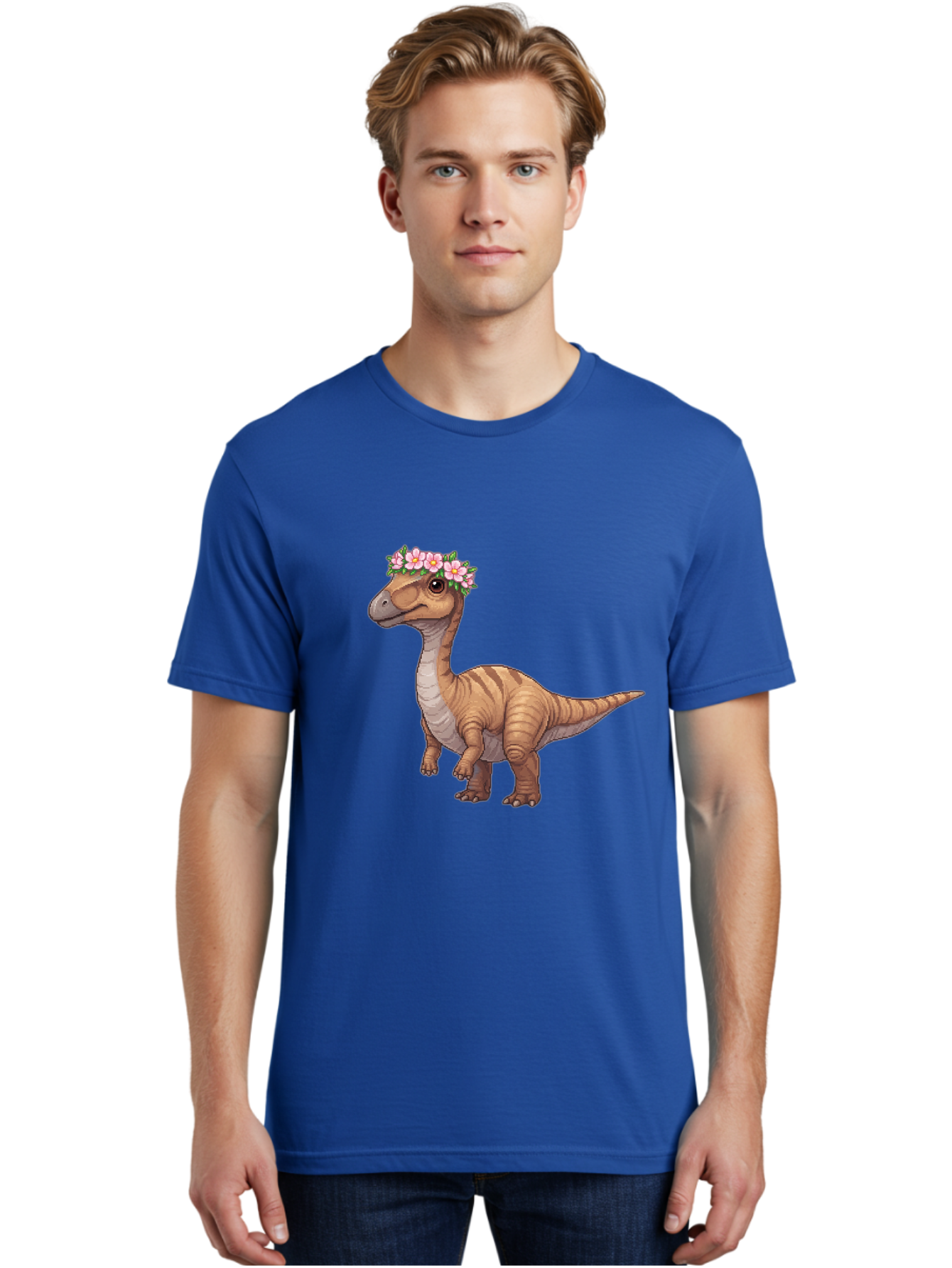 Dinosaur-With-Flowers Men'S Graphic Tee, 100% Cotton, Comfortable Casual Summer Wear, Machine Washable, Vintage Camera, Old Camera, Antique Camera, Black Camera, Classic Photography, Photography Equipment, Nostalgic Device, Film Camera, Bam271