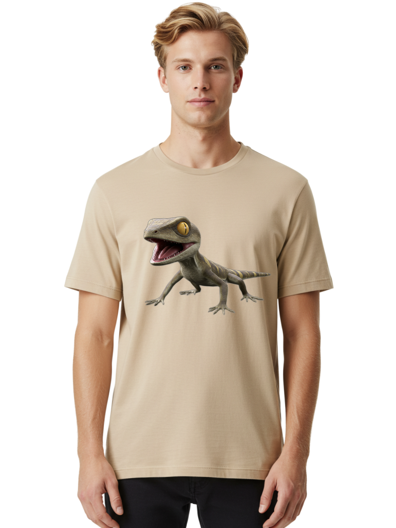 Dinosaur Men'S Graphic Tee, 100% Cotton, Comfortable Casual Summer Wear, Machine Washable, Vintage Camera, Old Camera, Antique Camera, Black Camera, Classic Photography, Photography Equipment, Nostalgic Device, Film Camera, Camera Art Bam272