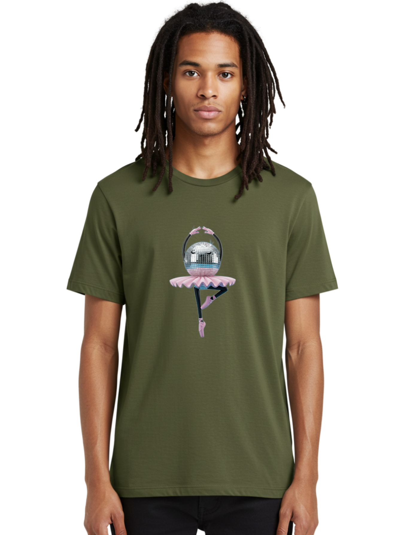 Disco-Ball-Ballerina Men'S Graphic Tee, 100% Cotton, Comfortable Casual Summer Wear, Machine Washable, Vintage Camera, Old Camera, Antique Camera, Black Camera, Classic Photography, Photography Equipment, Nostalgic Device, Film Camera, Bam273