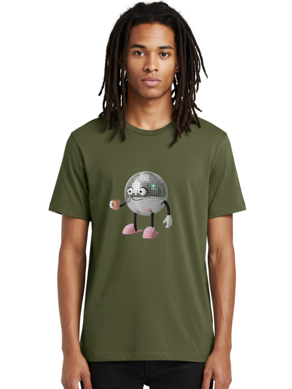 Disco-Ball-Character-3 Men'S Graphic Tee, 100% Cotton, Comfortable Casual Summer Wear, Machine Washable, Vintage Camera, Old Camera, Antique Camera, Black Camera, Classic Photography, Photography Equipment, Nostalgic Device, Film Camera, Bam276