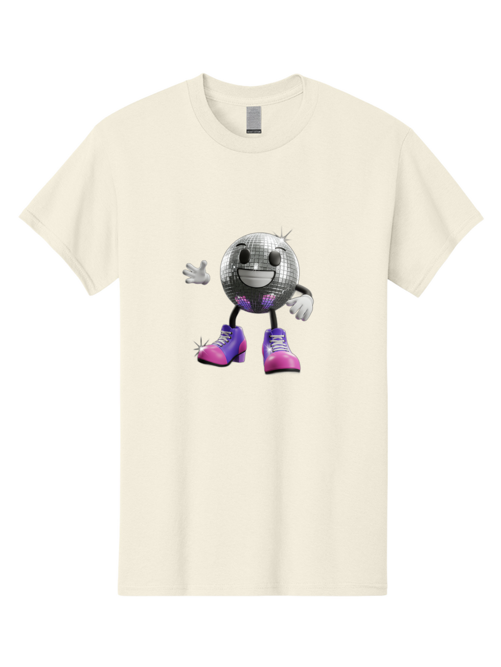 Disco-Ball-Character Men'S Graphic Tee, 100% Cotton, Comfortable Casual Summer Wear, Machine Washable, Vintage Camera, Old Camera, Antique Camera, Black Camera, Classic Photography, Photography Equipment, Nostalgic Device, Film Camera, Bam277