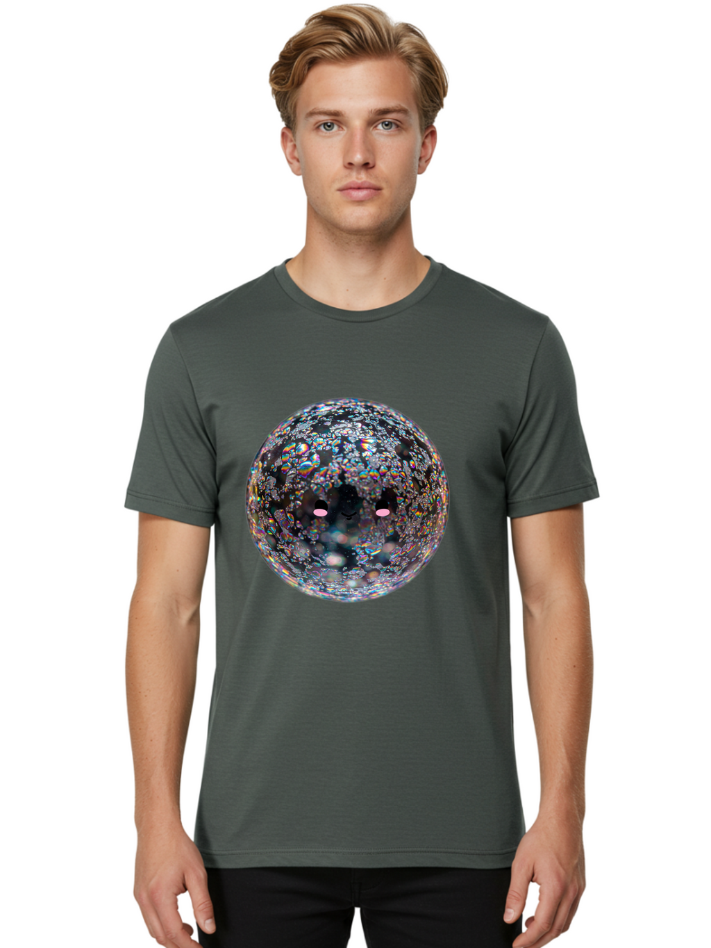 Disco-Ball-Creature Men'S Graphic Tee, 100% Cotton, Comfortable Casual Summer Wear, Machine Washable, Vintage Camera, Old Camera, Antique Camera, Black Camera, Classic Photography, Photography Equipment, Nostalgic Device, Film Camera, Bam279
