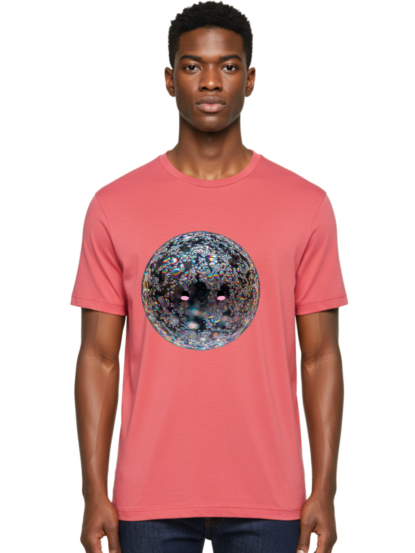 Disco-Ball-Creature Men'S Graphic Tee, 100% Cotton, Comfortable Casual Summer Wear, Machine Washable, Vintage Camera, Old Camera, Antique Camera, Black Camera, Classic Photography, Photography Equipment, Nostalgic Device, Film Camera, Bam279