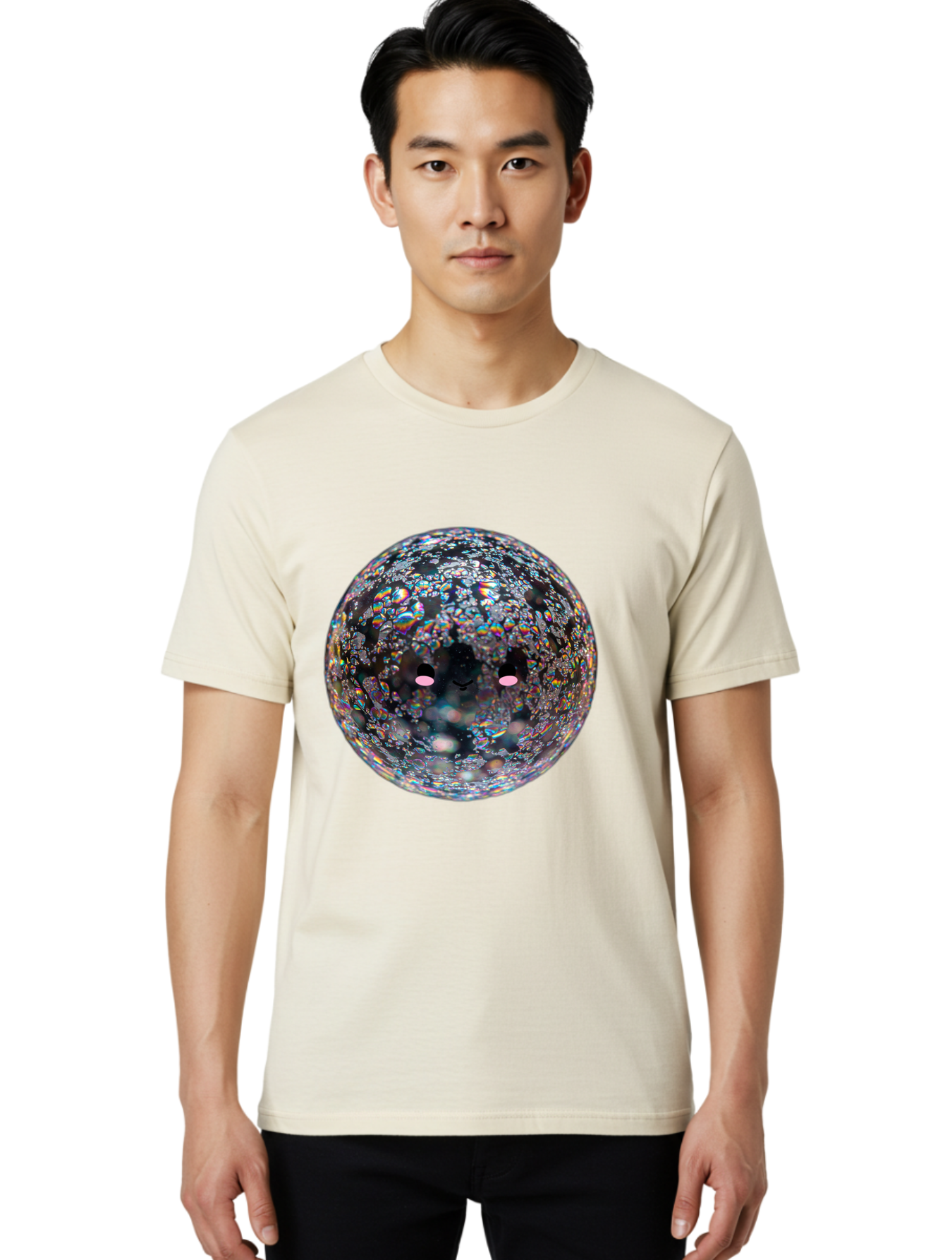 Disco-Ball-Creature Men'S Graphic Tee, 100% Cotton, Comfortable Casual Summer Wear, Machine Washable, Vintage Camera, Old Camera, Antique Camera, Black Camera, Classic Photography, Photography Equipment, Nostalgic Device, Film Camera, Bam279