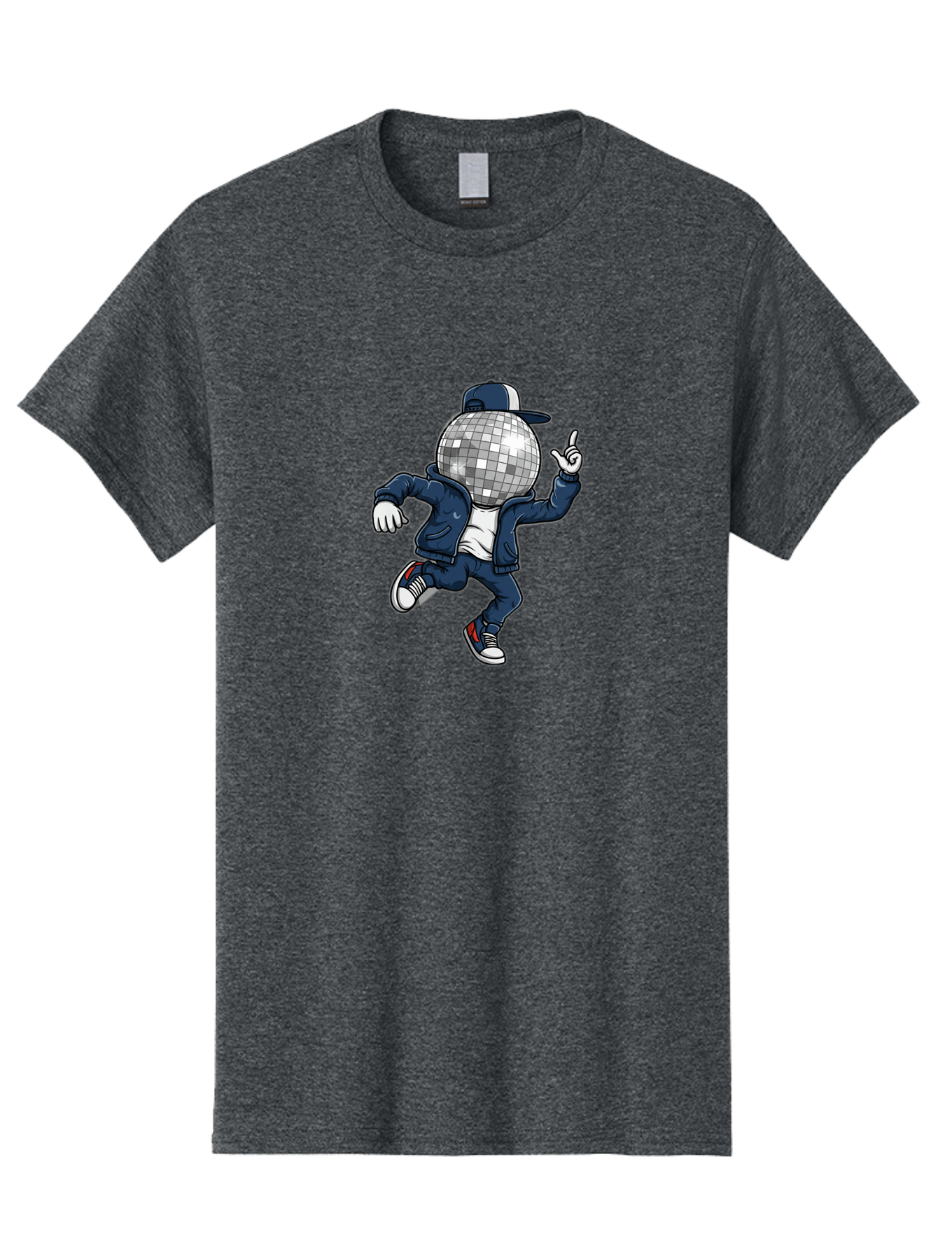 Disco-Ball-Person Men'S Graphic Tee, 100% Cotton, Comfortable Casual Summer Wear, Machine Washable, Vintage Camera, Old Camera, Antique Camera, Black Camera, Classic Photography, Photography Equipment, Nostalgic Device, Film Camera, Camera Art Bam283