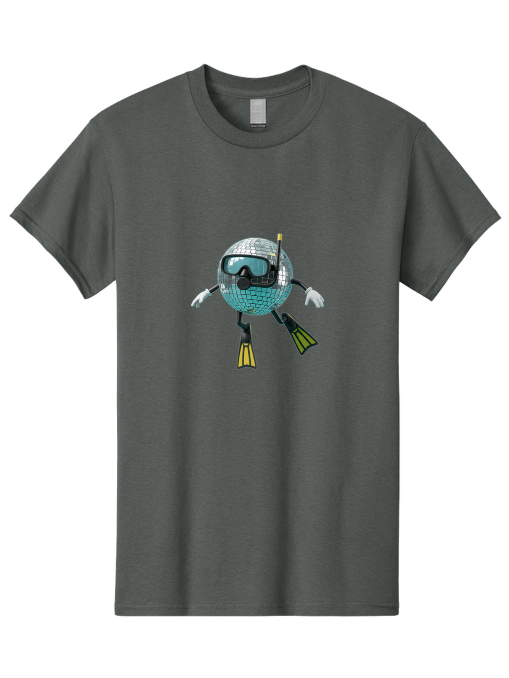 Disco-Ball-Snorkeler Men'S Graphic Tee, 100% Cotton, Comfortable Casual Summer Wear, Machine Washable, Vintage Camera, Old Camera, Antique Camera, Black Camera, Classic Photography, Photography Equipment, Nostalgic Device, Film Camera, Bam284