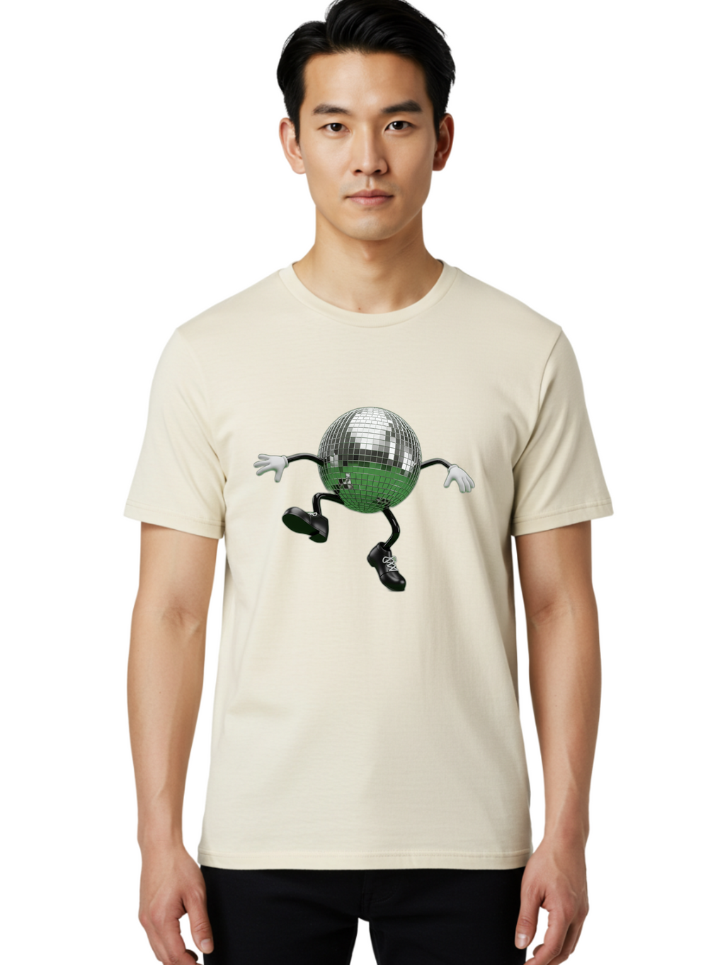 Disco-Ball Men'S Graphic Tee, 100% Cotton, Comfortable Casual Summer Wear, Machine Washable, Vintage Camera, Old Camera, Antique Camera, Black Camera, Classic Photography, Photography Equipment, Nostalgic Device, Film Camera, Camera Art Bam285