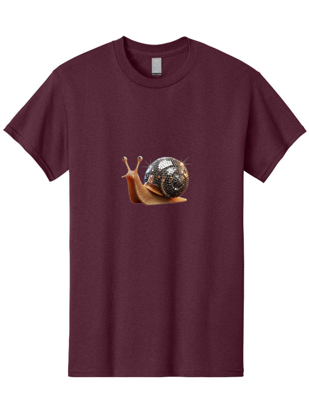 Disco-Snail-4 Men'S Graphic Tee, 100% Cotton, Comfortable Casual Summer Wear, Machine Washable, Vintage Camera, Old Camera, Antique Camera, Black Camera, Classic Photography, Photography Equipment, Nostalgic Device, Film Camera, Camera Art Bam289