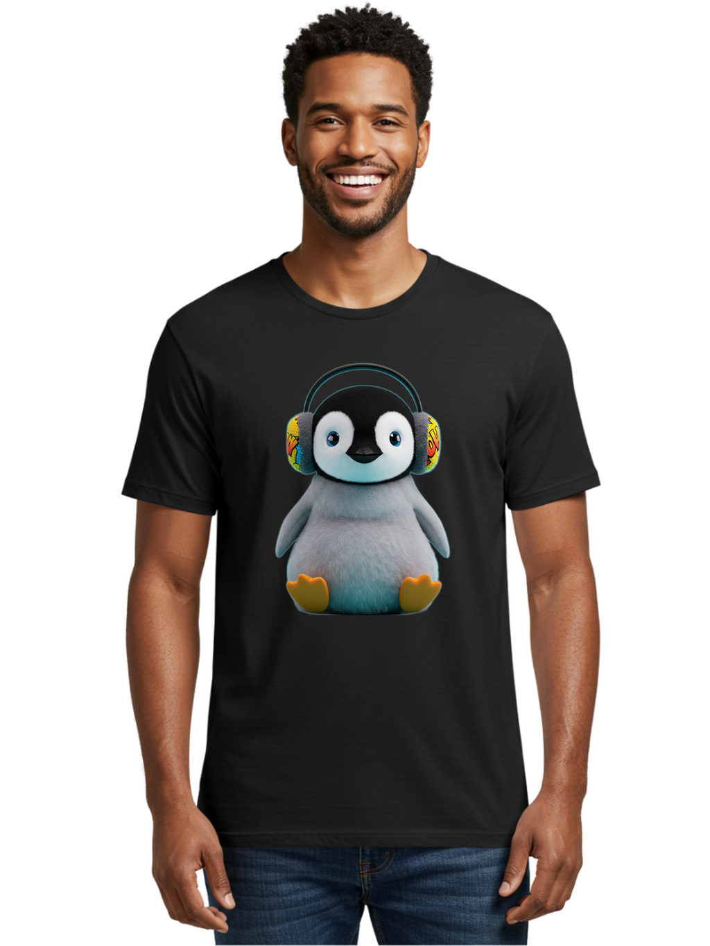 Disney-Penguin Men'S Graphic Tee, 100% Cotton, Comfortable Casual Summer Wear, Machine Washable, Vintage Camera, Old Camera, Antique Camera, Black Camera, Classic Photography, Photography Equipment, Nostalgic Device, Film Camera, Camera Art Bam296