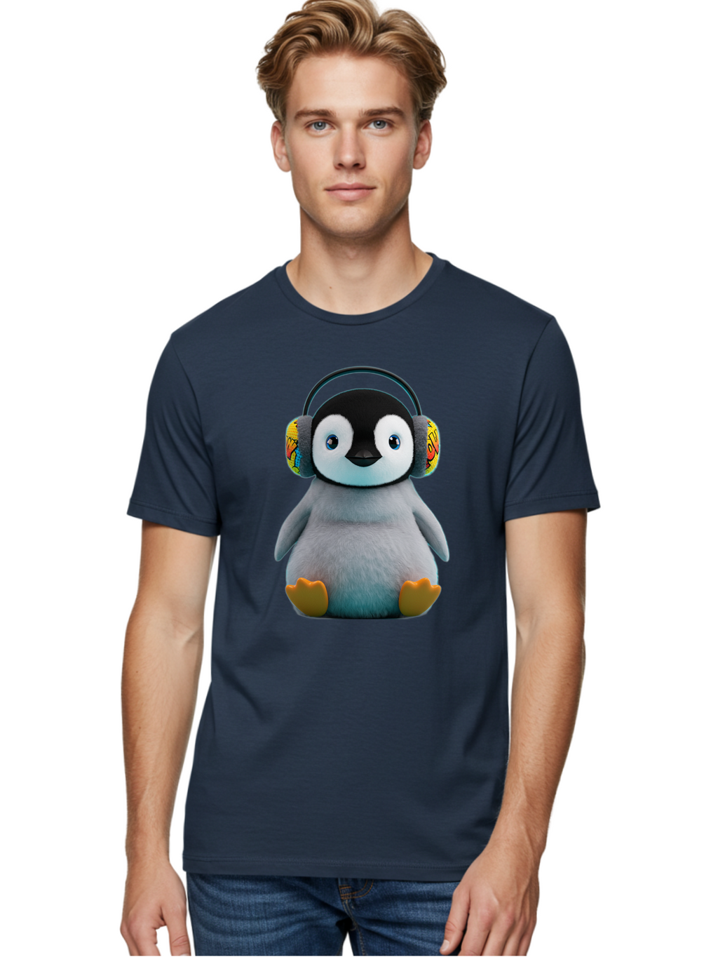 Disney-Penguin Men'S Graphic Tee, 100% Cotton, Comfortable Casual Summer Wear, Machine Washable, Vintage Camera, Old Camera, Antique Camera, Black Camera, Classic Photography, Photography Equipment, Nostalgic Device, Film Camera, Camera Art Bam296
