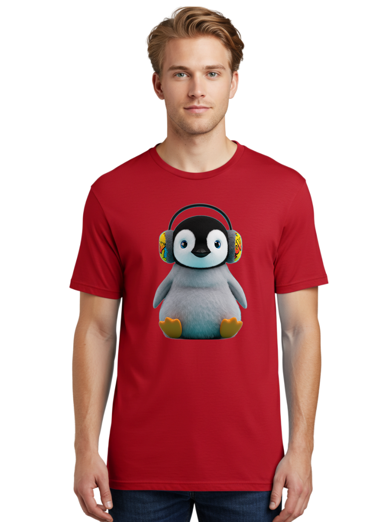 Disney-Penguin Men'S Graphic Tee, 100% Cotton, Comfortable Casual Summer Wear, Machine Washable, Vintage Camera, Old Camera, Antique Camera, Black Camera, Classic Photography, Photography Equipment, Nostalgic Device, Film Camera, Camera Art Bam296