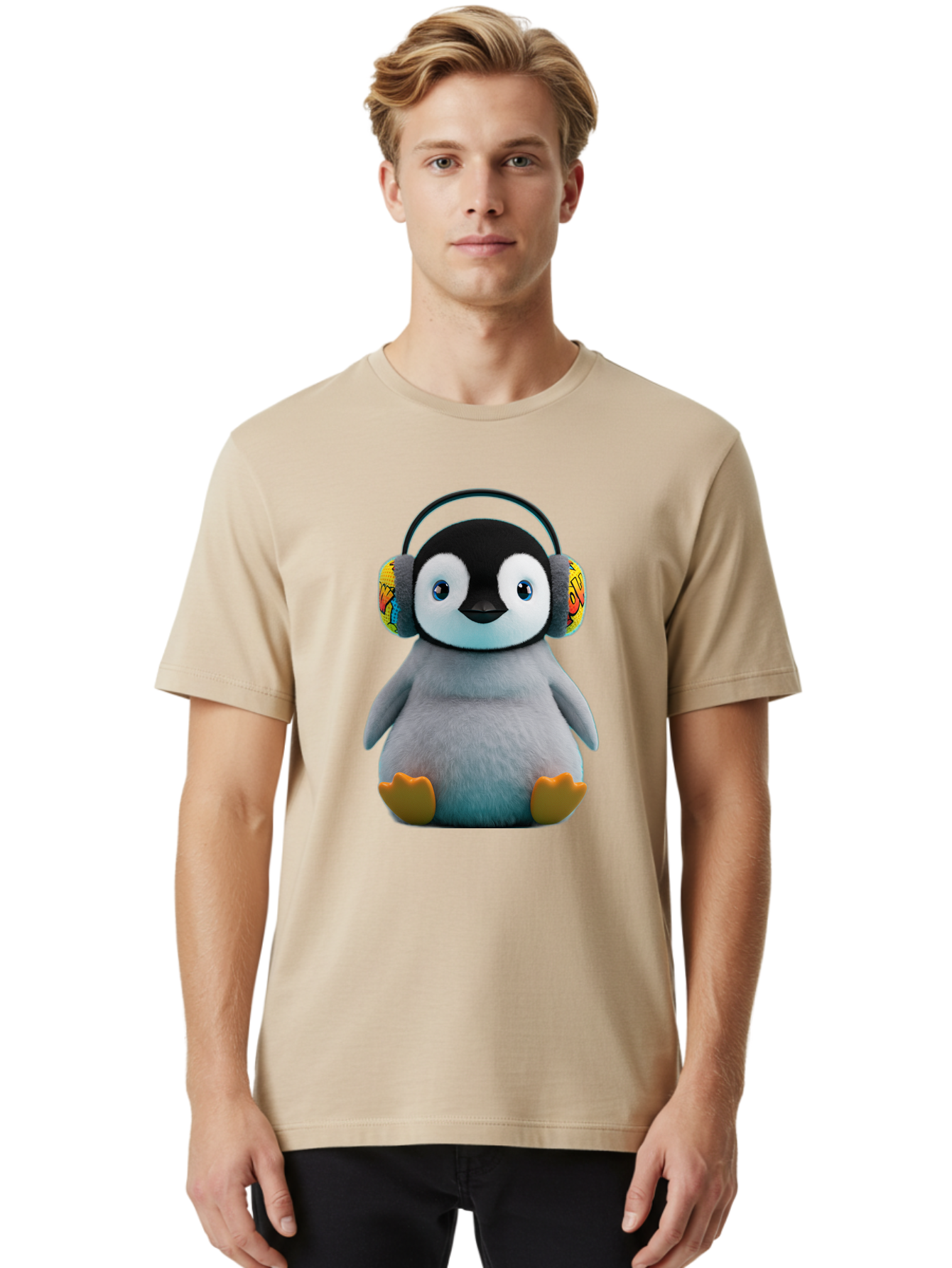 Disney-Penguin Men'S Graphic Tee, 100% Cotton, Comfortable Casual Summer Wear, Machine Washable, Vintage Camera, Old Camera, Antique Camera, Black Camera, Classic Photography, Photography Equipment, Nostalgic Device, Film Camera, Camera Art Bam296