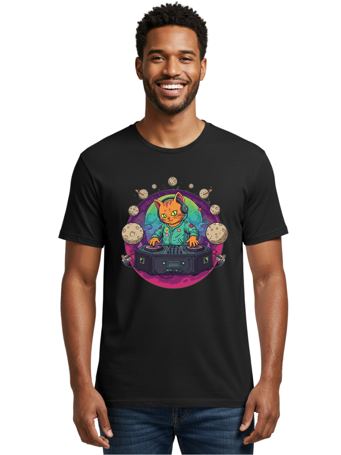 Dj-Cat-2 Men'S Graphic Tee, 100% Cotton, Comfortable Casual Summer Wear, Machine Washable, Vintage Camera, Old Camera, Antique Camera, Black Camera, Classic Photography, Photography Equipment, Nostalgic Device, Film Camera, Camera Art Bam301