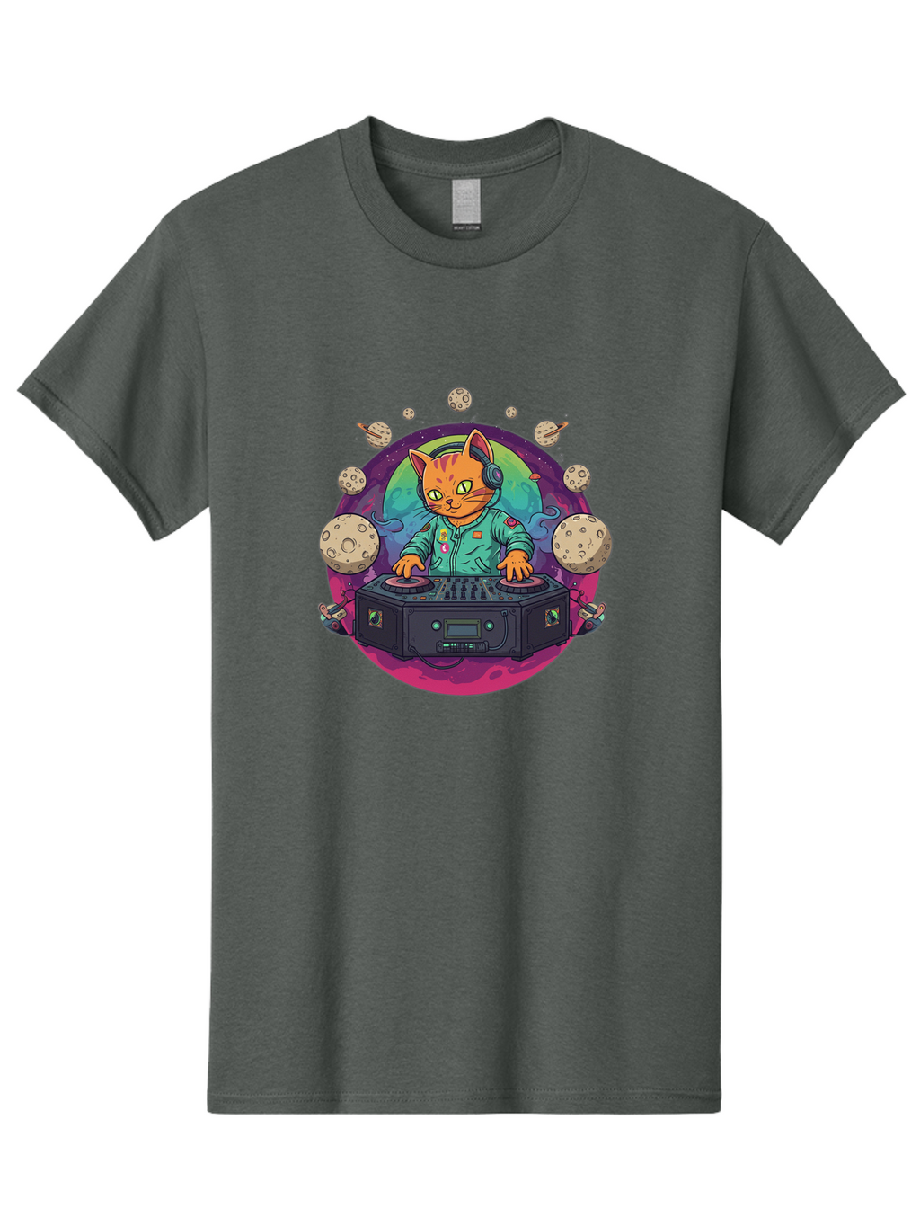 Dj-Cat-2 Men'S Graphic Tee, 100% Cotton, Comfortable Casual Summer Wear, Machine Washable, Vintage Camera, Old Camera, Antique Camera, Black Camera, Classic Photography, Photography Equipment, Nostalgic Device, Film Camera, Camera Art Bam301