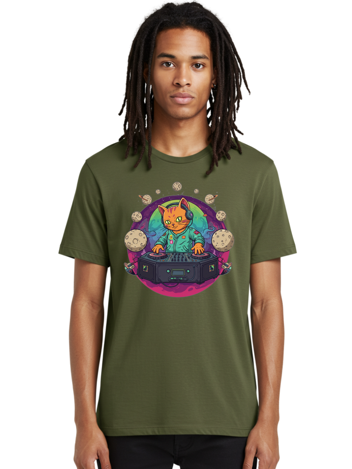 Dj-Cat-2 Men'S Graphic Tee, 100% Cotton, Comfortable Casual Summer Wear, Machine Washable, Vintage Camera, Old Camera, Antique Camera, Black Camera, Classic Photography, Photography Equipment, Nostalgic Device, Film Camera, Camera Art Bam301