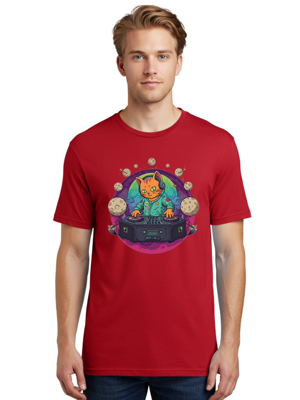 Dj-Cat-2 Men'S Graphic Tee, 100% Cotton, Comfortable Casual Summer Wear, Machine Washable, Vintage Camera, Old Camera, Antique Camera, Black Camera, Classic Photography, Photography Equipment, Nostalgic Device, Film Camera, Camera Art Bam301