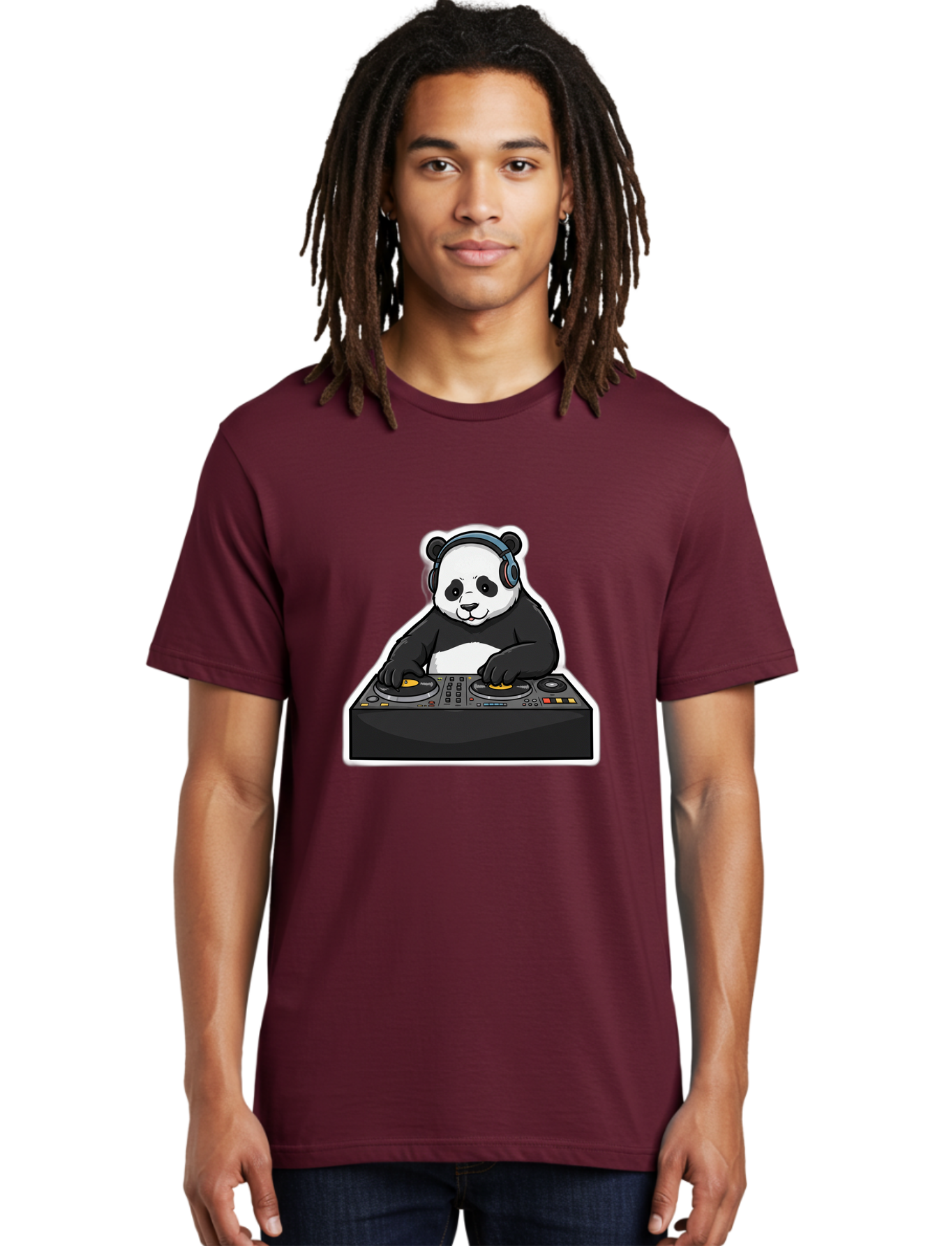 Dj-Panda-1 Men'S Graphic Tee, 100% Cotton, Comfortable Casual Summer Wear, Machine Washable, Vintage Camera, Old Camera, Antique Camera, Black Camera, Classic Photography, Photography Equipment, Nostalgic Device, Film Camera, Camera Art Bam303