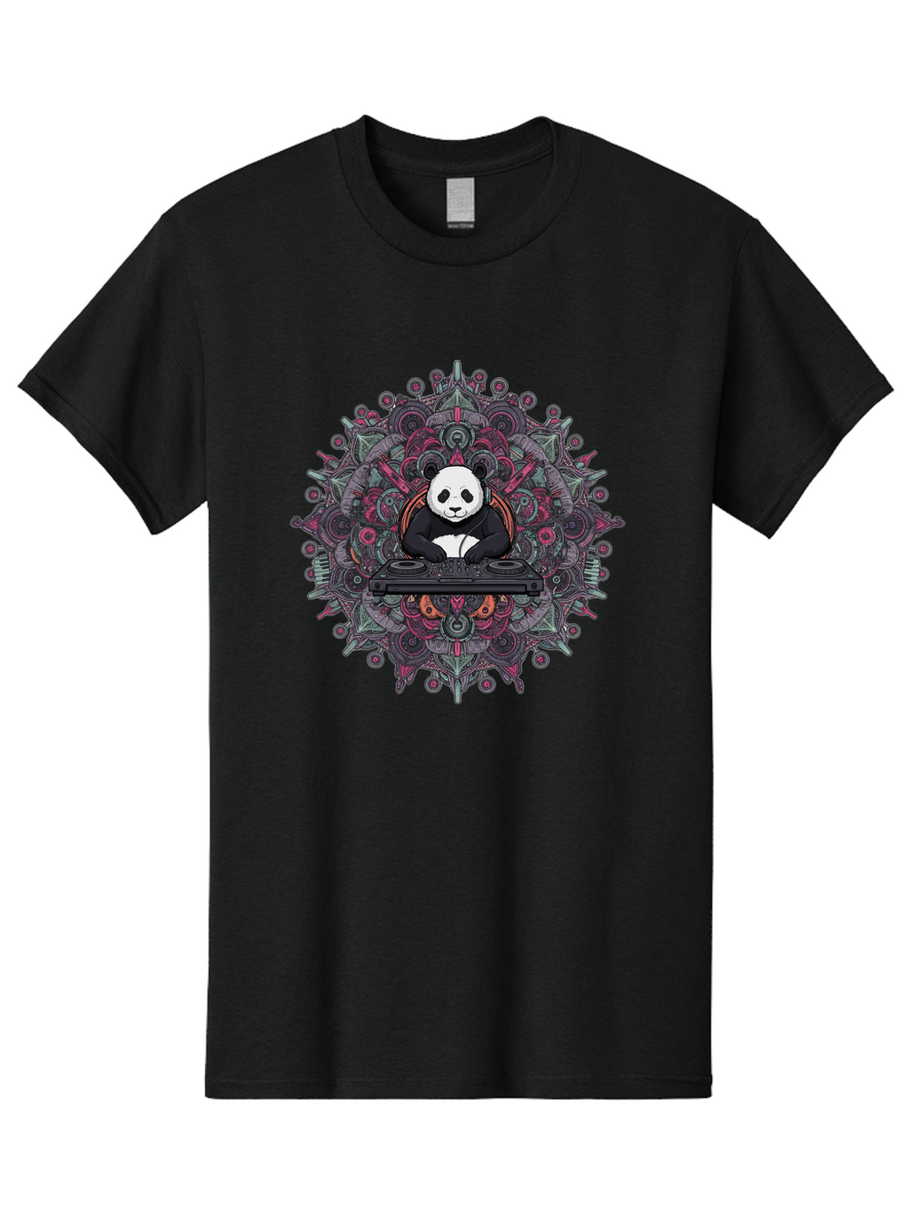 Dj-Panda-3 Men'S Graphic Tee, 100% Cotton, Comfortable Casual Summer Wear, Machine Washable, Vintage Camera, Old Camera, Antique Camera, Black Camera, Classic Photography, Photography Equipment, Nostalgic Device, Film Camera, Camera Art Bam305