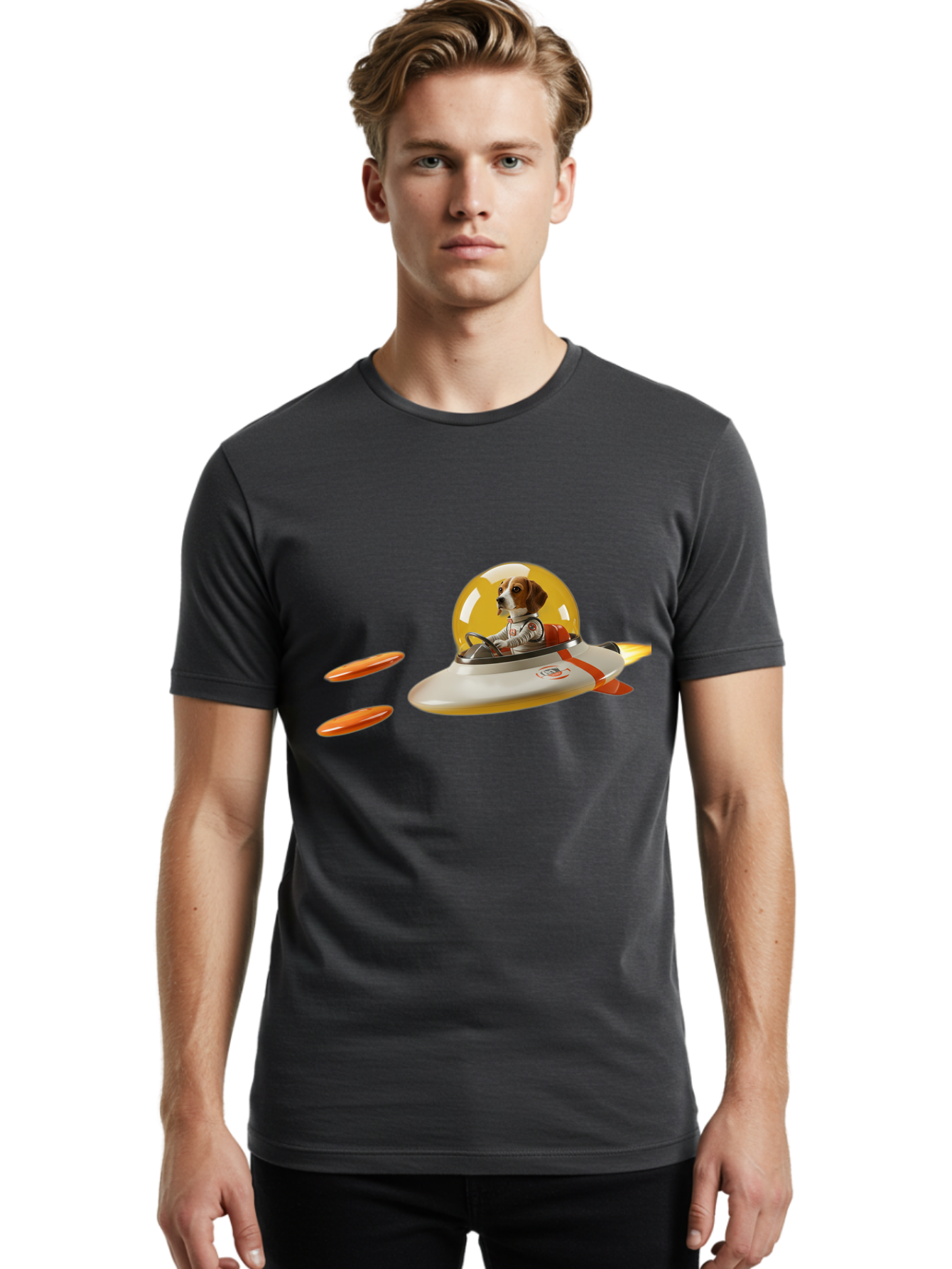 Dog-In-Spaceship Men'S Graphic Tee, 100% Cotton, Comfortable Casual Summer Wear, Machine Washable, Vintage Camera, Old Camera, Antique Camera, Black Camera, Classic Photography, Photography Equipment, Nostalgic Device, Film Camera, Camera Art Bam312