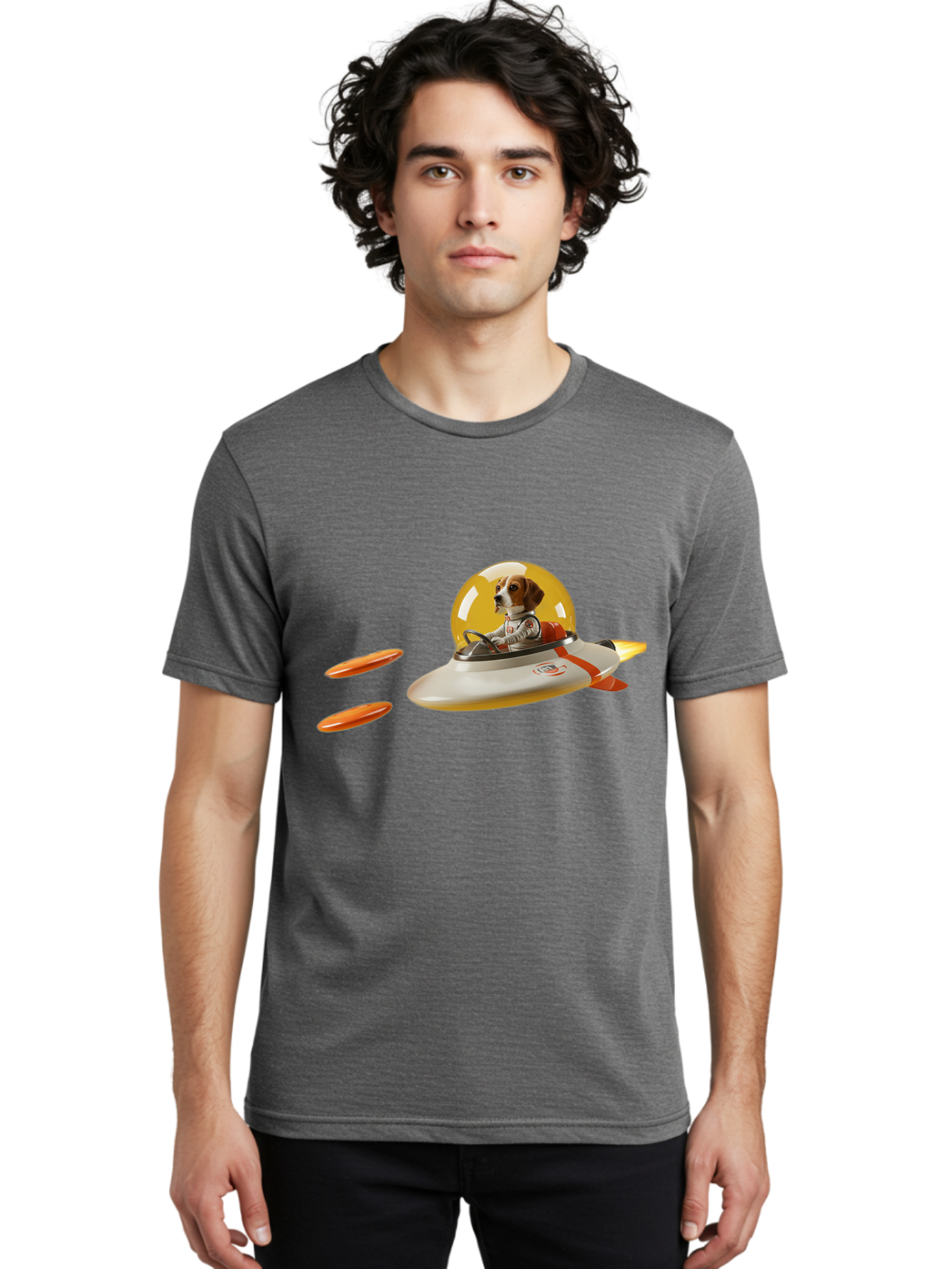 Dog-In-Spaceship Men'S Graphic Tee, 100% Cotton, Comfortable Casual Summer Wear, Machine Washable, Vintage Camera, Old Camera, Antique Camera, Black Camera, Classic Photography, Photography Equipment, Nostalgic Device, Film Camera, Camera Art Bam312