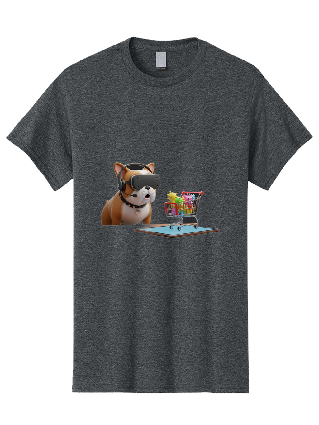 Dog-Vr-Headset Men'S Graphic Tee, 100% Cotton, Comfortable Casual Summer Wear, Machine Washable, Vintage Camera, Old Camera, Antique Camera, Black Camera, Classic Photography, Photography Equipment, Nostalgic Device, Film Camera, Camera Art Bam313