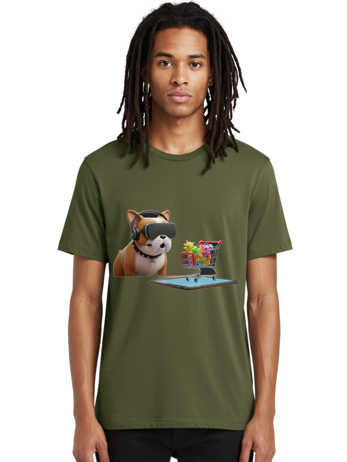 Dog-Vr-Headset Men'S Graphic Tee, 100% Cotton, Comfortable Casual Summer Wear, Machine Washable, Vintage Camera, Old Camera, Antique Camera, Black Camera, Classic Photography, Photography Equipment, Nostalgic Device, Film Camera, Camera Art Bam313