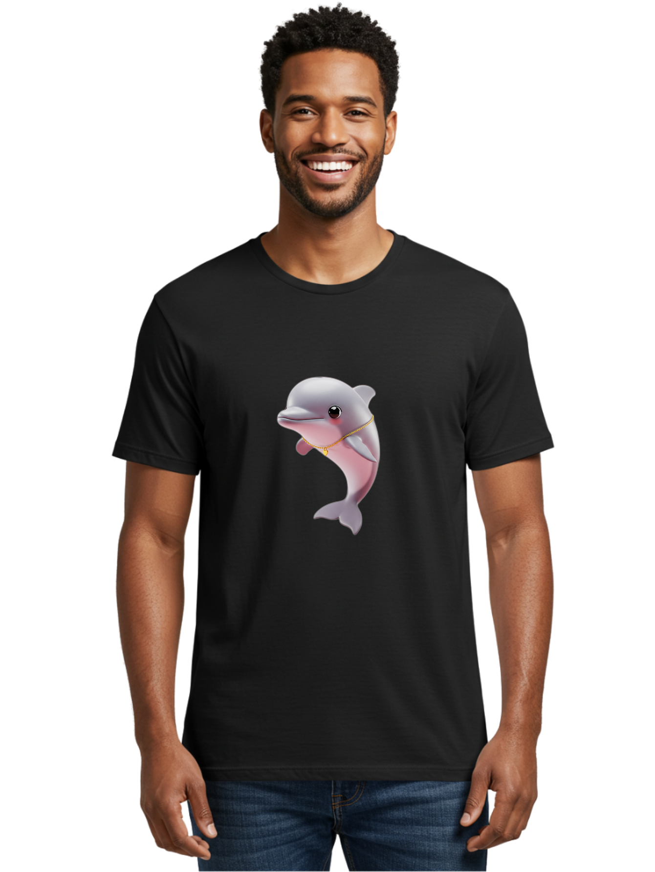 Dolphin-1 Men'S Graphic Tee, 100% Cotton, Comfortable Casual Summer Wear, Machine Washable, Vintage Camera, Old Camera, Antique Camera, Black Camera, Classic Photography, Photography Equipment, Nostalgic Device, Film Camera, Camera Art Bam314