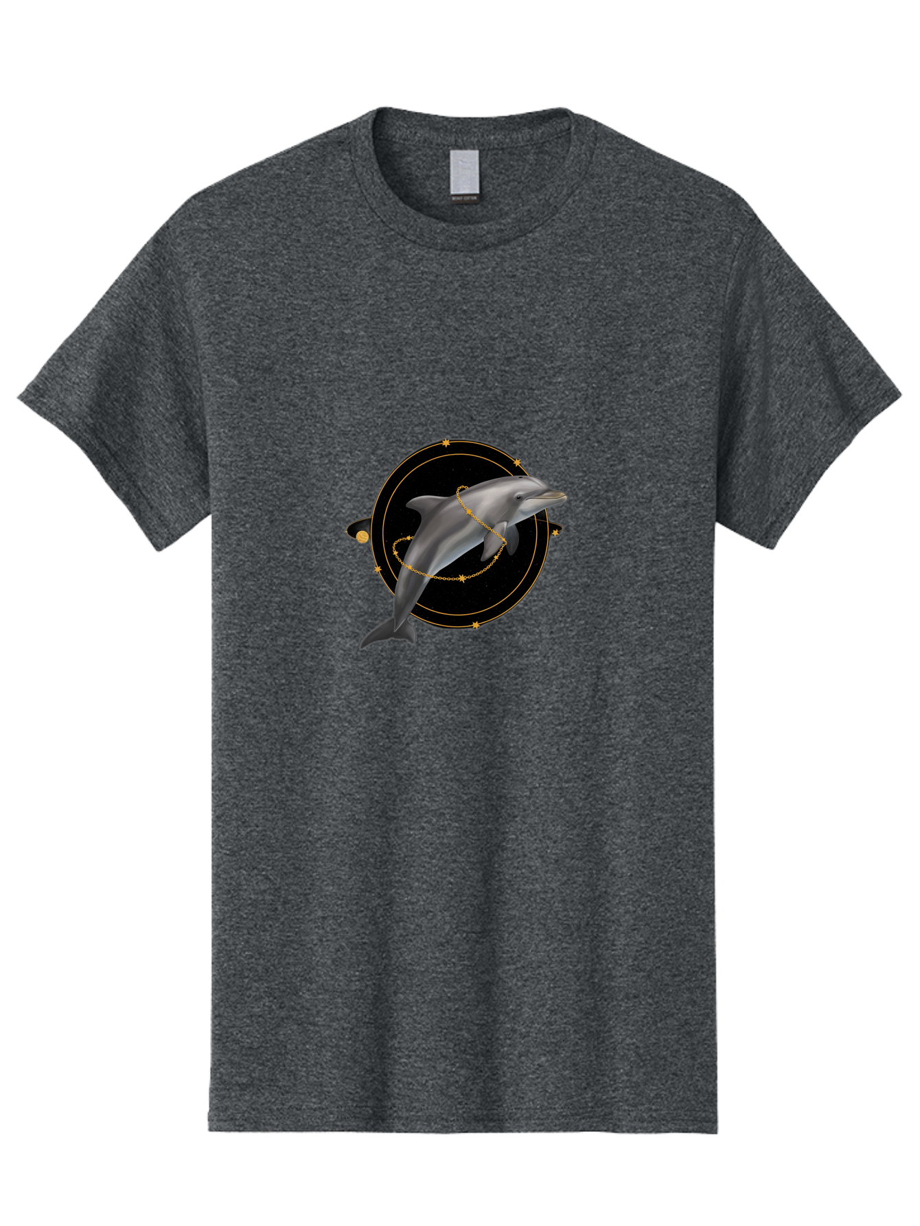 Dolphin-Constellation Men'S Graphic Tee, 100% Cotton, Comfortable Casual Summer Wear, Machine Washable, Vintage Camera, Old Camera, Antique Camera, Black Camera, Classic Photography, Photography Equipment, Nostalgic Device, Film Camera, Bam315