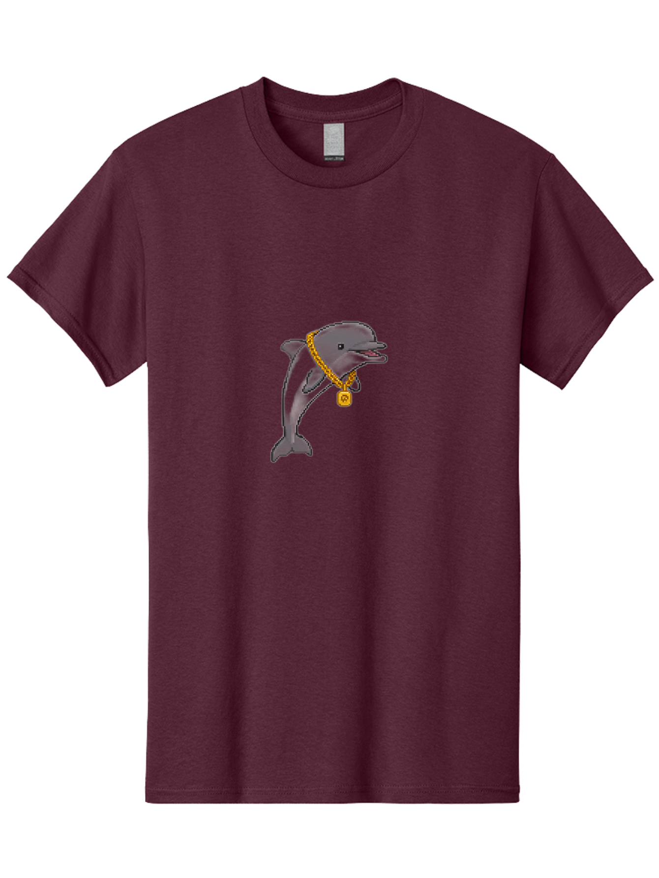 Dolphin-With-Gold Men'S Graphic Tee, 100% Cotton, Comfortable Casual Summer Wear, Machine Washable, Vintage Camera, Old Camera, Antique Camera, Black Camera, Classic Photography, Photography Equipment, Nostalgic Device, Film Camera, Camera Art Bam319