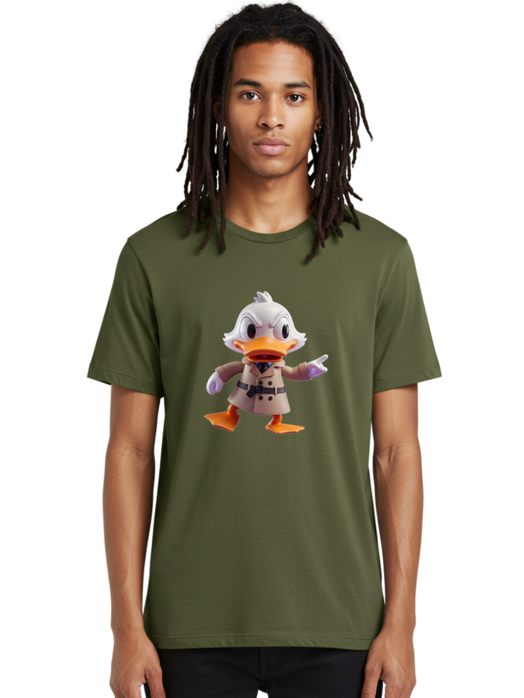 Donald-Duck-Detective Men'S Graphic Tee, 100% Cotton, Comfortable Casual Summer Wear, Machine Washable, Vintage Camera, Old Camera, Antique Camera, Black Camera, Classic Photography, Photography Equipment, Nostalgic Device, Film Camera, Bam323