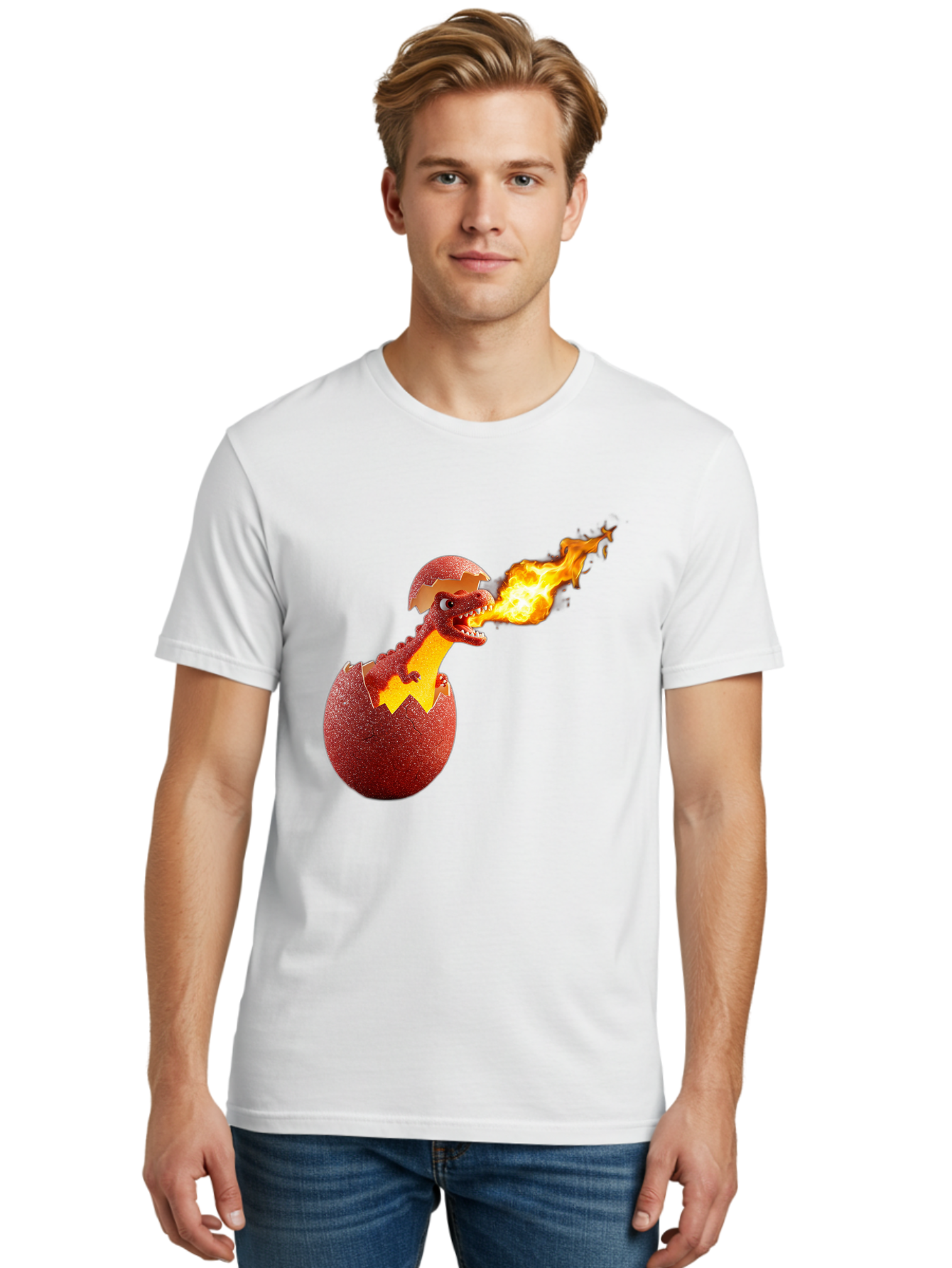 Dragon-Hatching Men'S Graphic Tee, 100% Cotton, Comfortable Casual Summer Wear, Machine Washable, Vintage Camera, Old Camera, Antique Camera, Black Camera, Classic Photography, Photography Equipment, Nostalgic Device, Film Camera, Camera Art Bam327