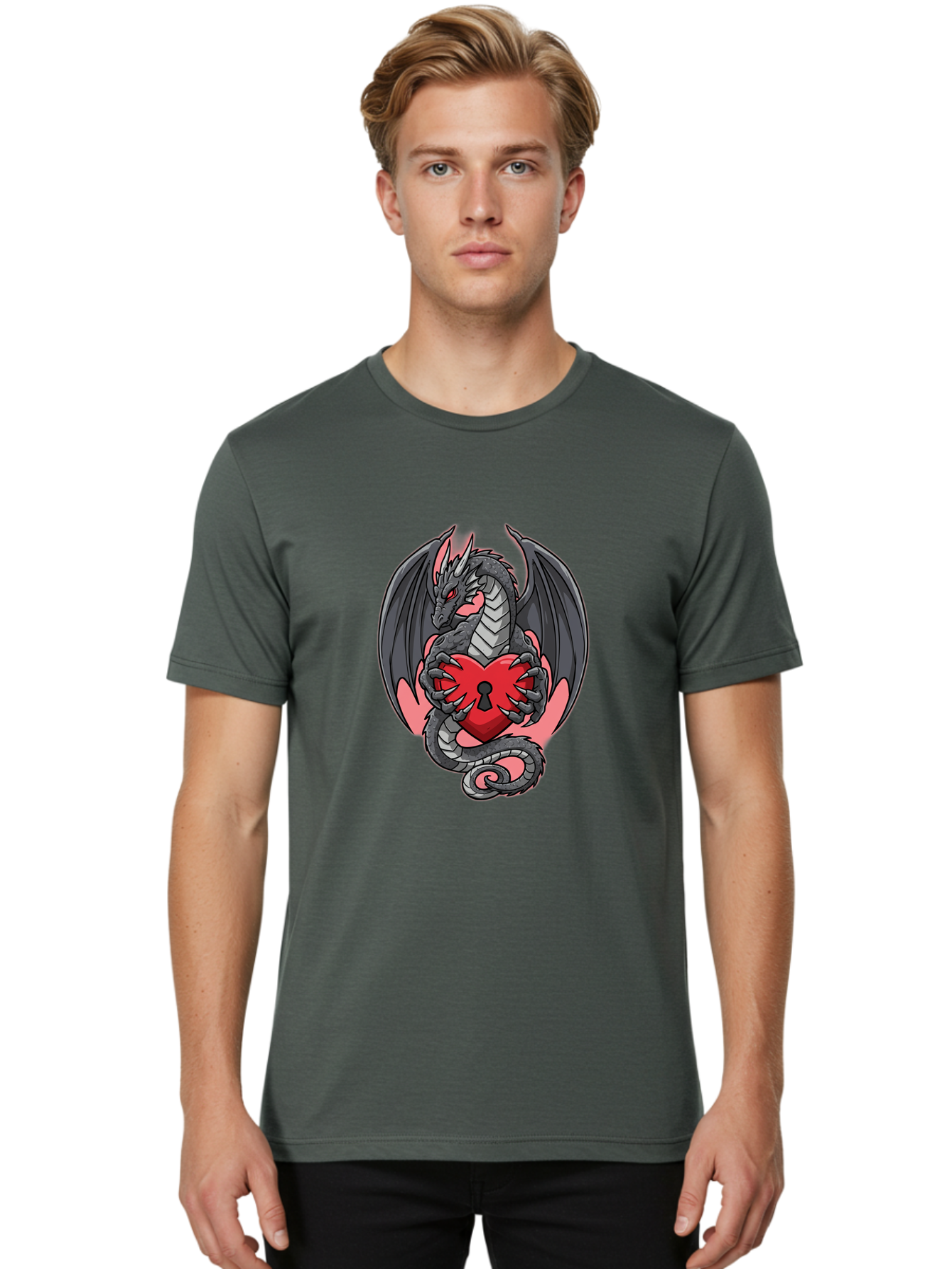 Dragon-Heart Men'S Graphic Tee, 100% Cotton, Comfortable Casual Summer Wear, Machine Washable, Vintage Camera, Old Camera, Antique Camera, Black Camera, Classic Photography, Photography Equipment, Nostalgic Device, Film Camera, Camera Art Bam329
