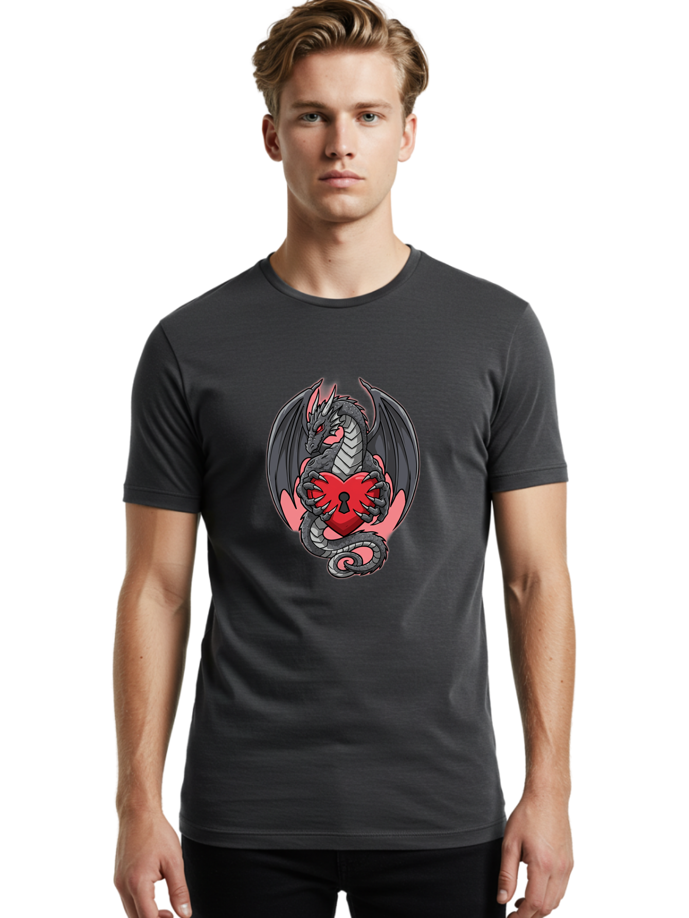 Dragon-Heart Men'S Graphic Tee, 100% Cotton, Comfortable Casual Summer Wear, Machine Washable, Vintage Camera, Old Camera, Antique Camera, Black Camera, Classic Photography, Photography Equipment, Nostalgic Device, Film Camera, Camera Art Bam329