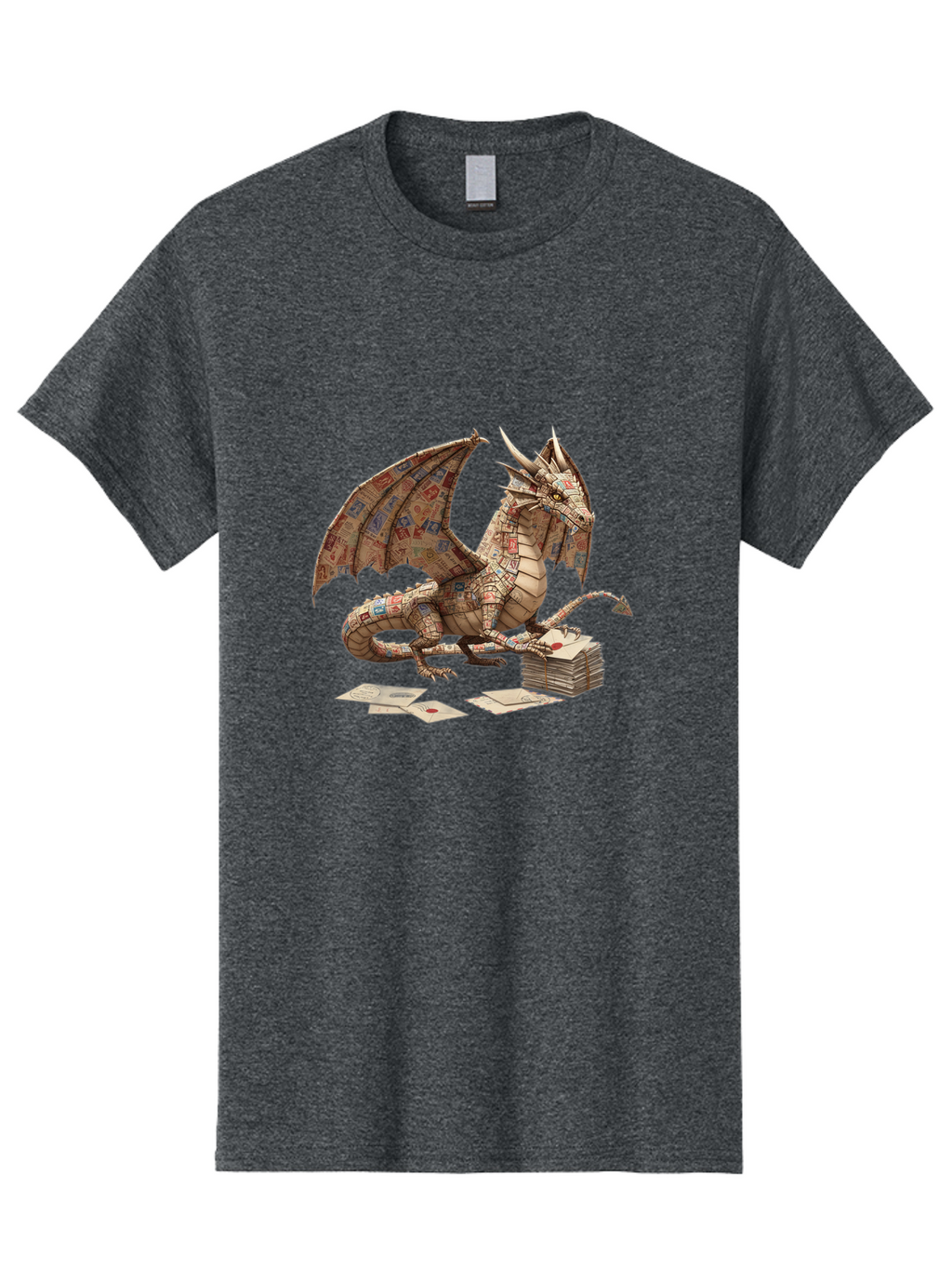 Dragon-Made-Of-Playing-Cards Men'S Graphic Tee, 100% Cotton, Comfortable Casual Summer Wear, Machine Washable, Vintage Camera, Old Camera, Antique Camera, Black Camera, Classic Photography, Photography Equipment, Nostalgic Device, Film Camera, Bam330